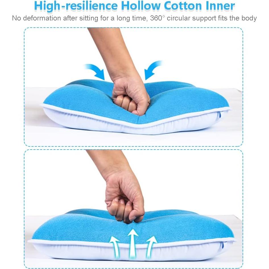 Almohada Donut Cuadrada MESINURS 38x38cm Anti-Decúbito