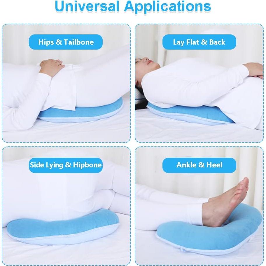 Almohada Donut Cuadrada MESINURS 38x38cm Anti-Decúbito