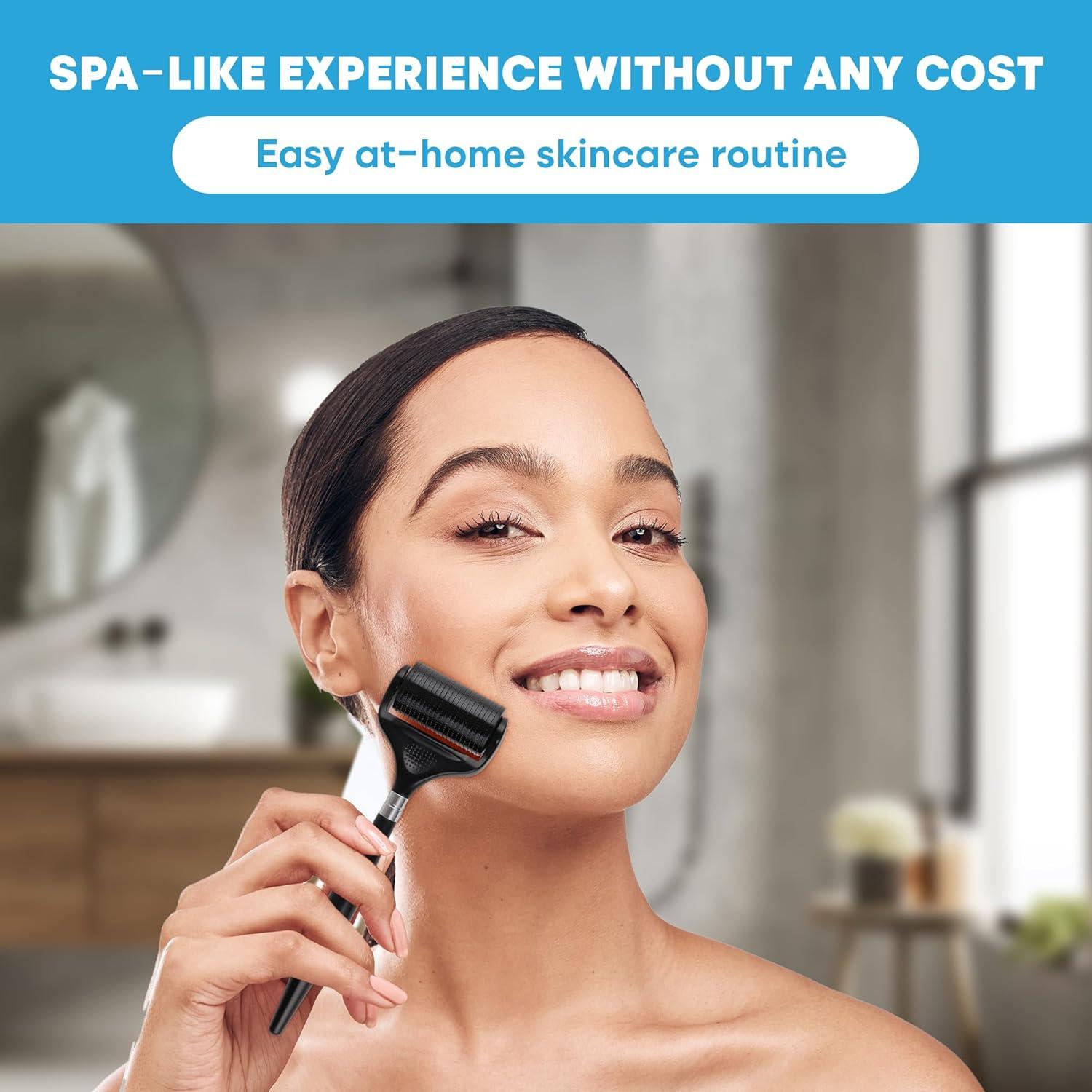 Rodillo Derma Ultra-Ancho Tilcare 0.25 mm para Piel y Cabello