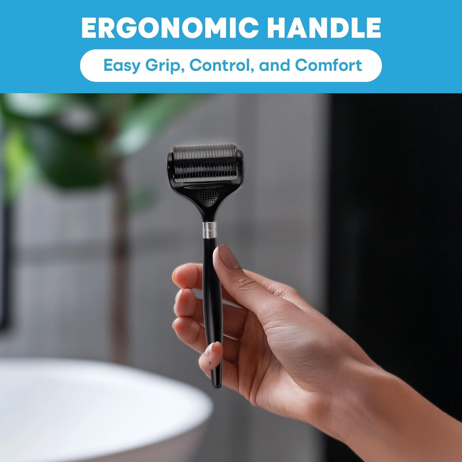 Rodillo Derma Ultra-Ancho Tilcare 0.25 mm para Piel y Cabello