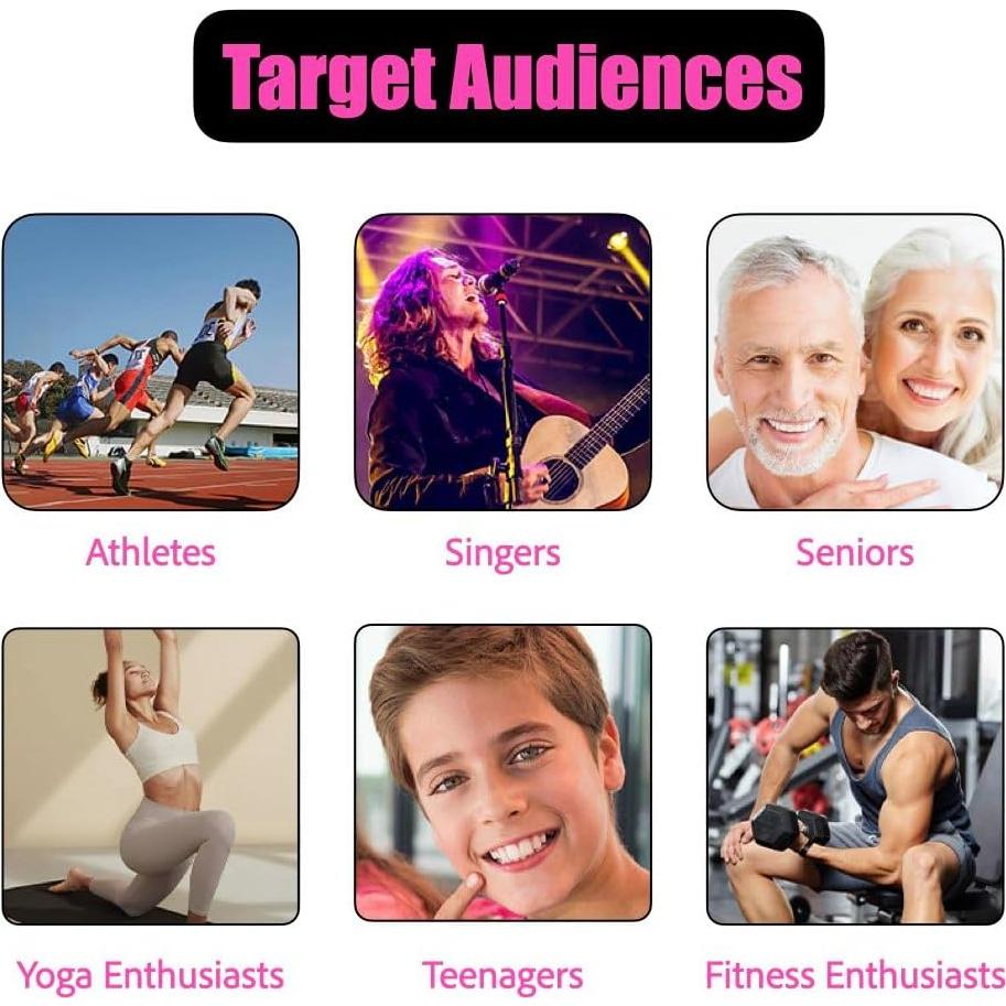 Entrenador de Respiración HanJing HJBT2401 Ajustable - Negro