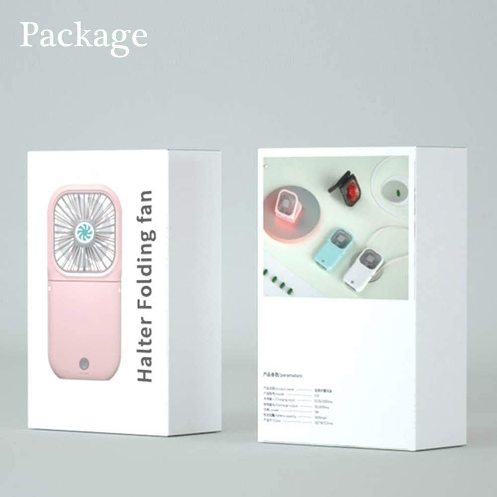 Ventilador de Cuello Allxin Mini Plegable USB 3000mAh Verde