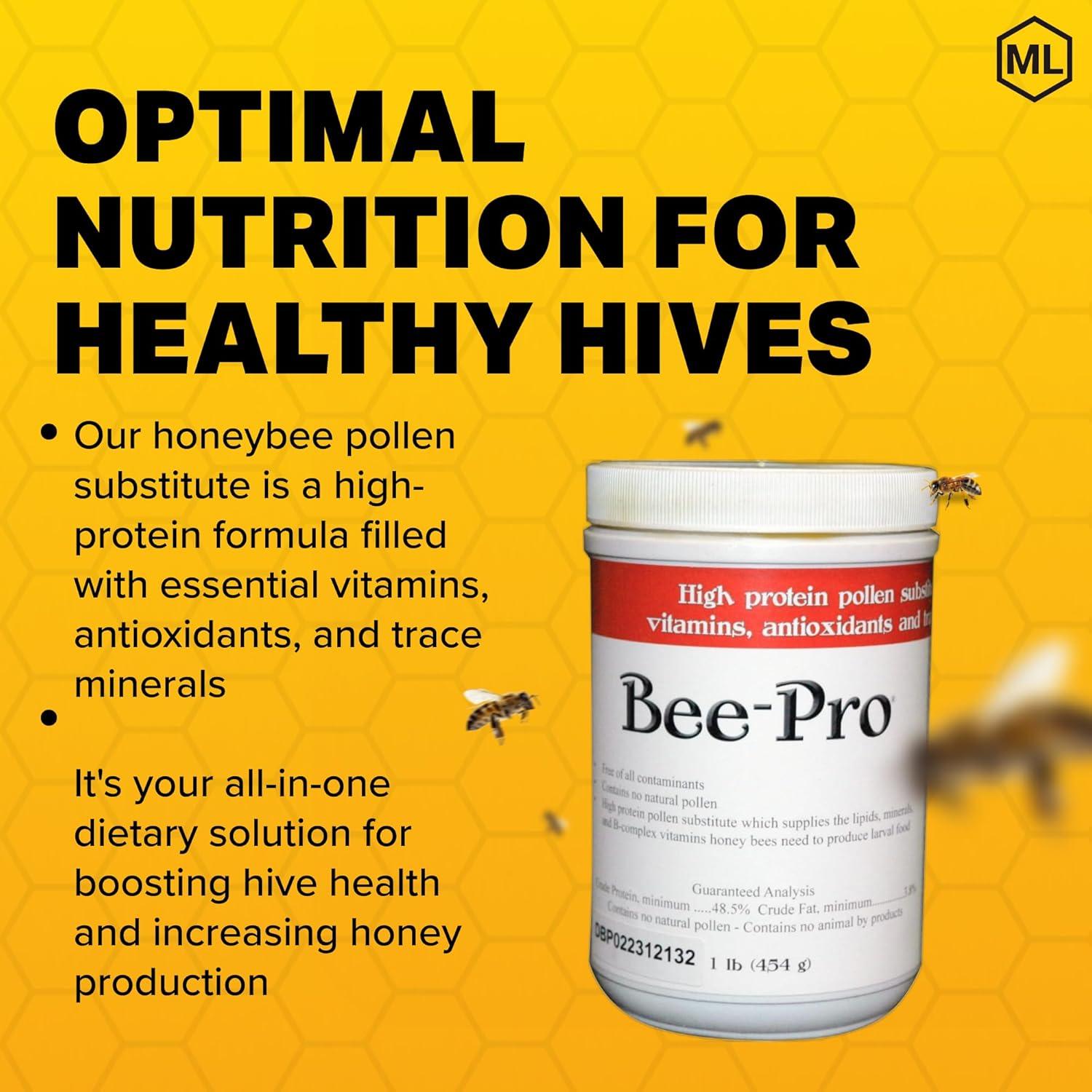 Sustituto de Polen Mann Lake FD203 0.45 Kg Alto en Proteínas