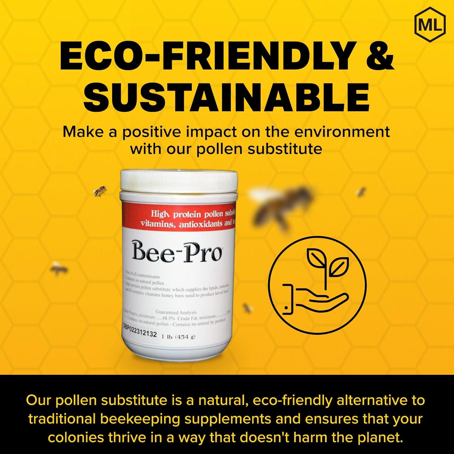 Sustituto de Polen Mann Lake FD203 0.45 Kg Alto en Proteínas