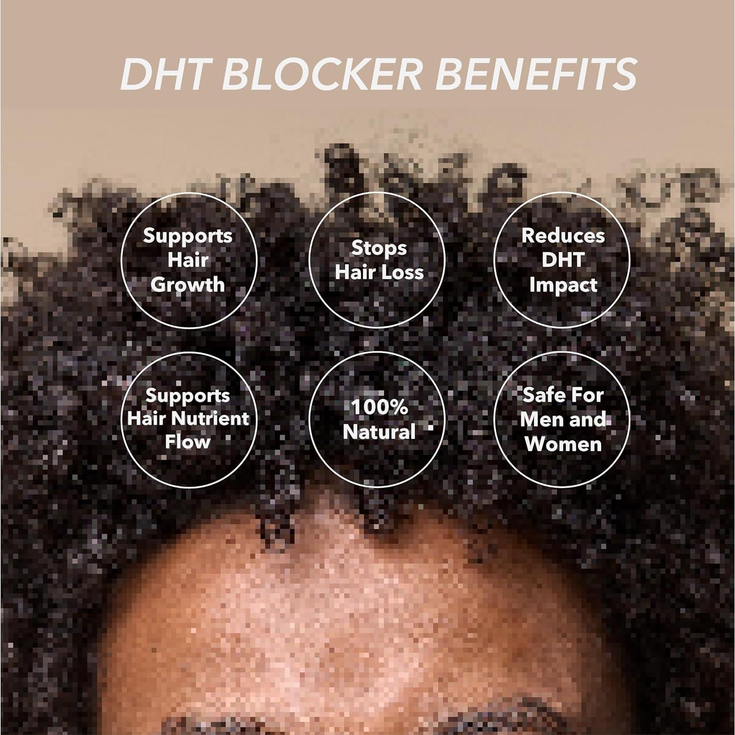 Bloqueador DHT HairSmart para Crecimiento del Cabello - 3 Paquetes
