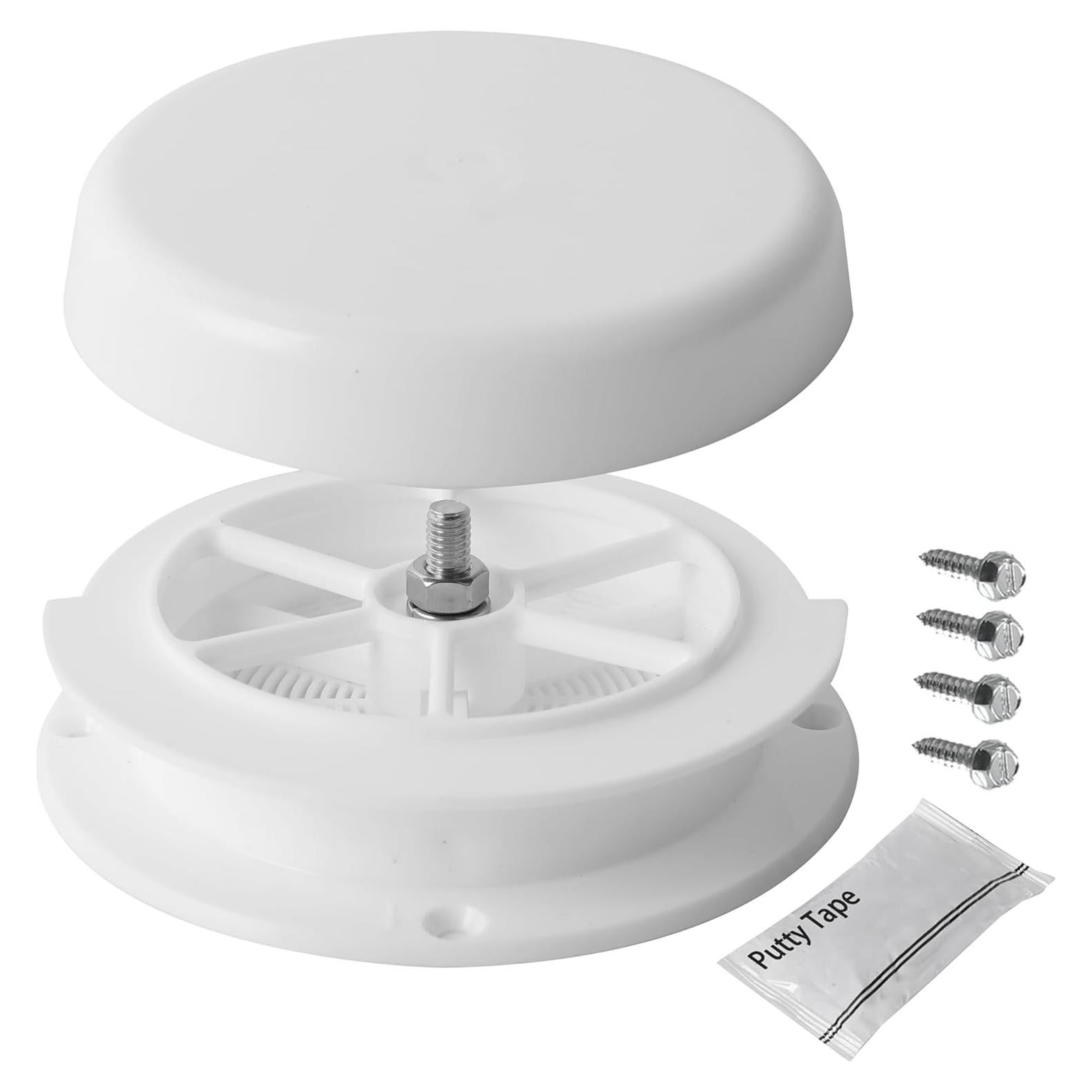 Tapa de Ventilación de Techo Estilo Hongo Aussio - Blanca