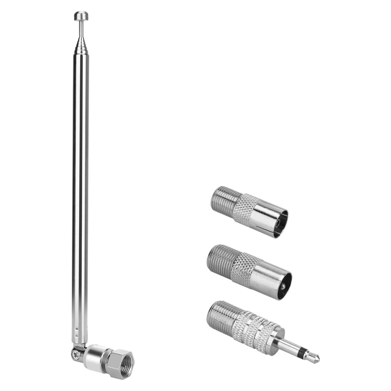 Antena Telescópica ENUODA 75 Ohm 17cm a 75.8cm Tipo F