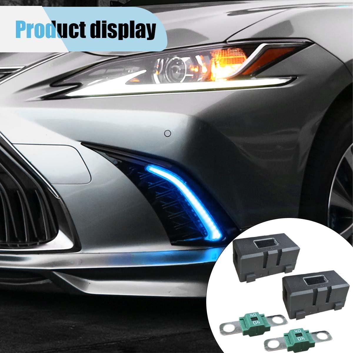 Kit de Soporte de Fusible Automotriz LAINLOY 40A con Tapa