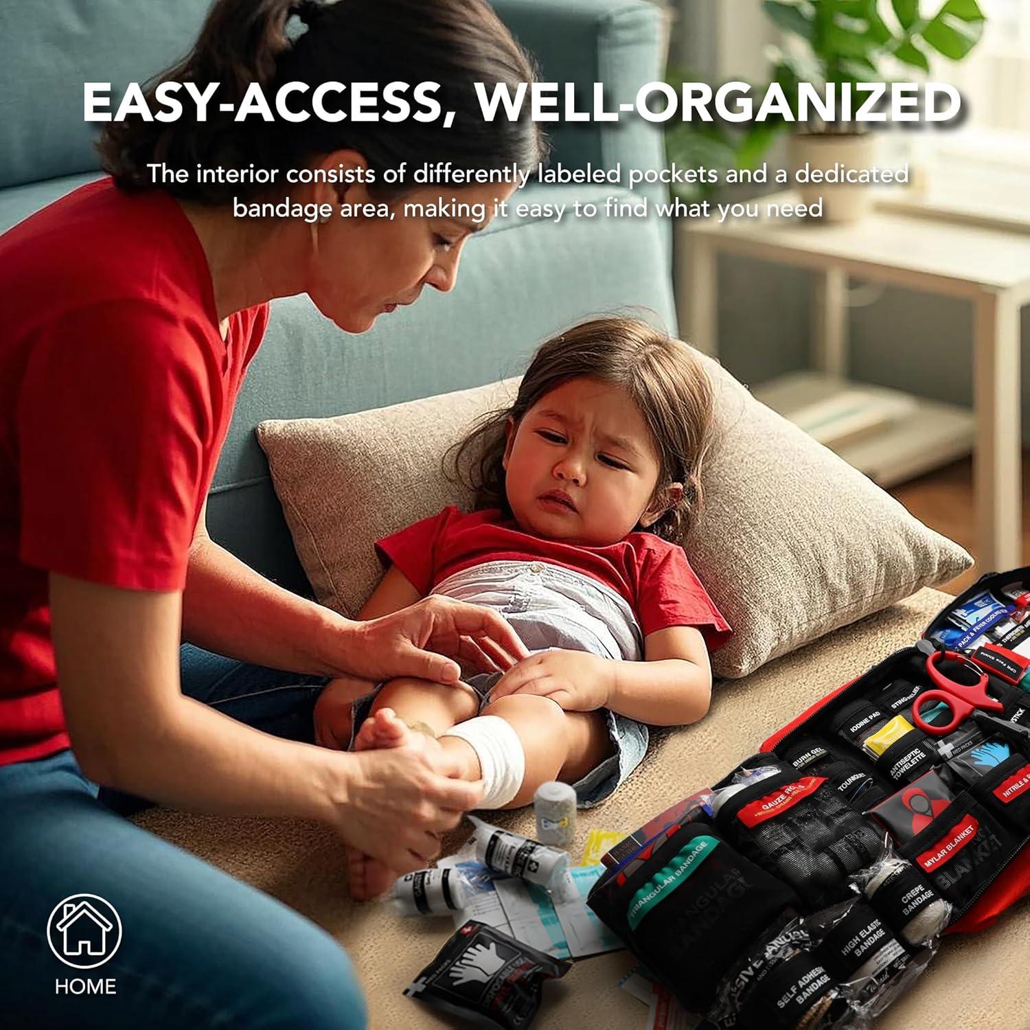 Kit de Primeros Auxilios THRIAID 430 Piezas Impermeable