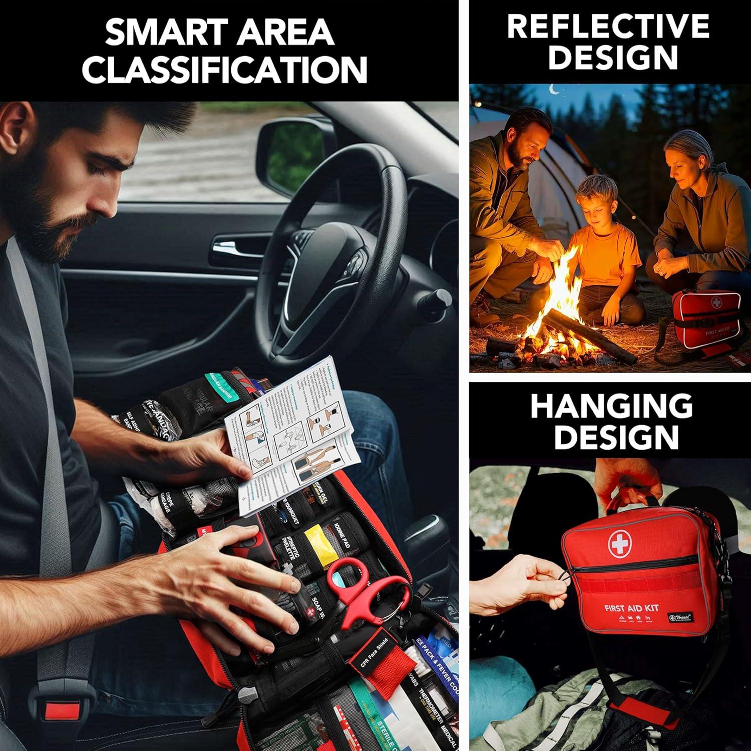 Kit de Primeros Auxilios THRIAID 430 Piezas Impermeable