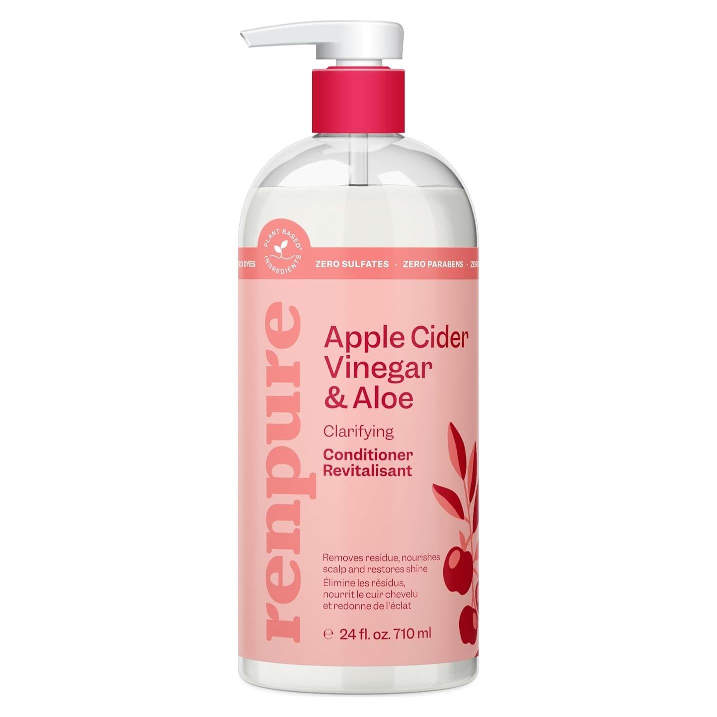 Acondicionador Aclarante Renpure 710 ml - Vinagre de Sidra y Aloe