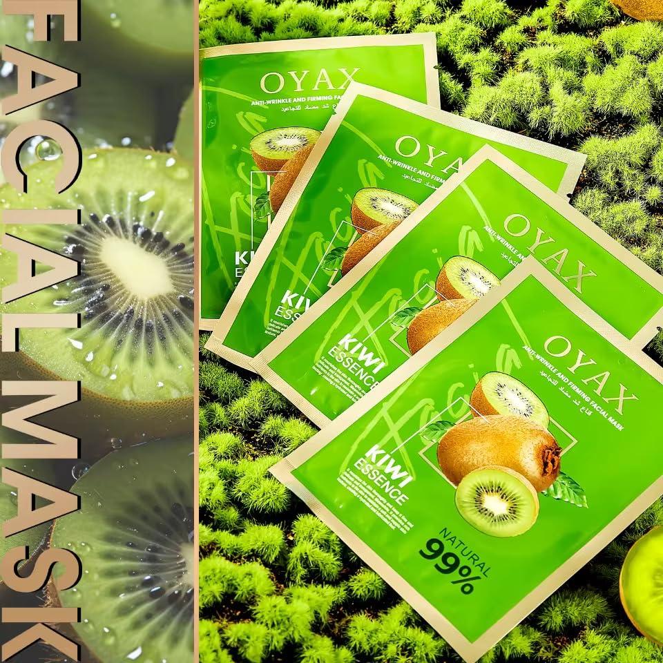 Mascarilla Facial de Fruta Season Kiss Kiwi 10 Hojas Hidratante