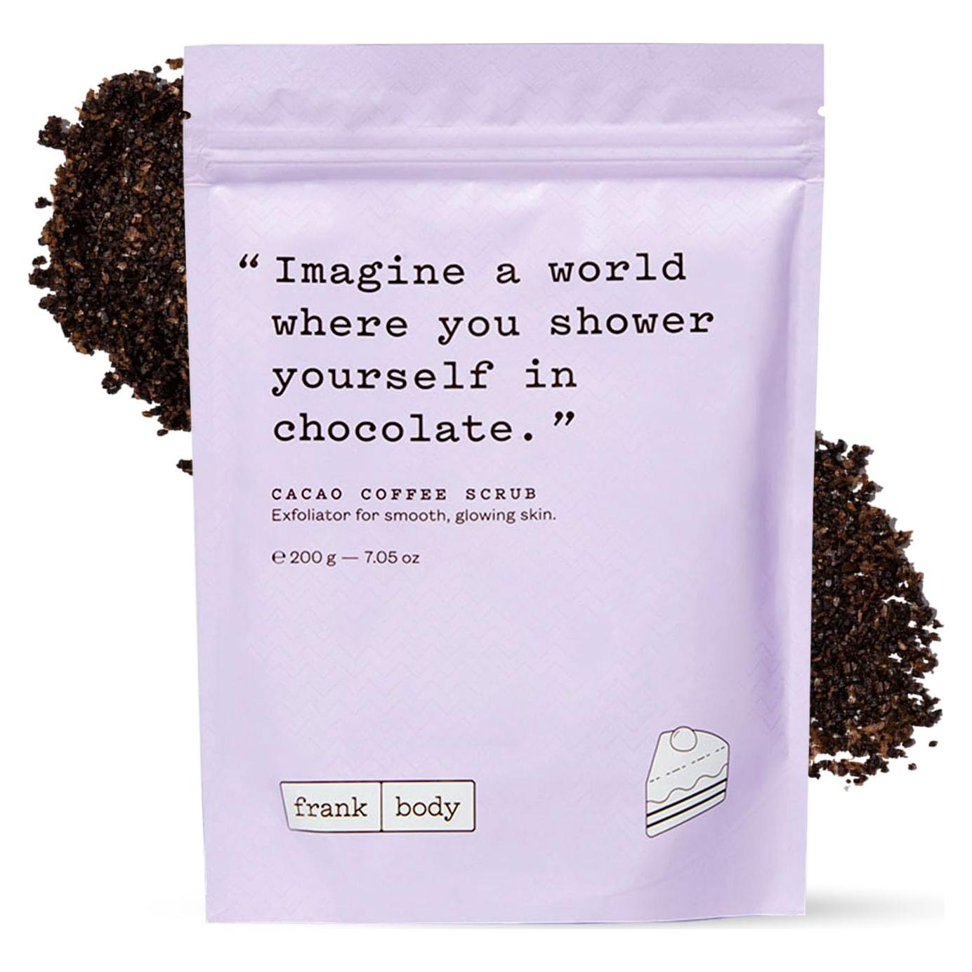 Exfoliante Corporal Frank Body 200g - Café con Cacao Natural