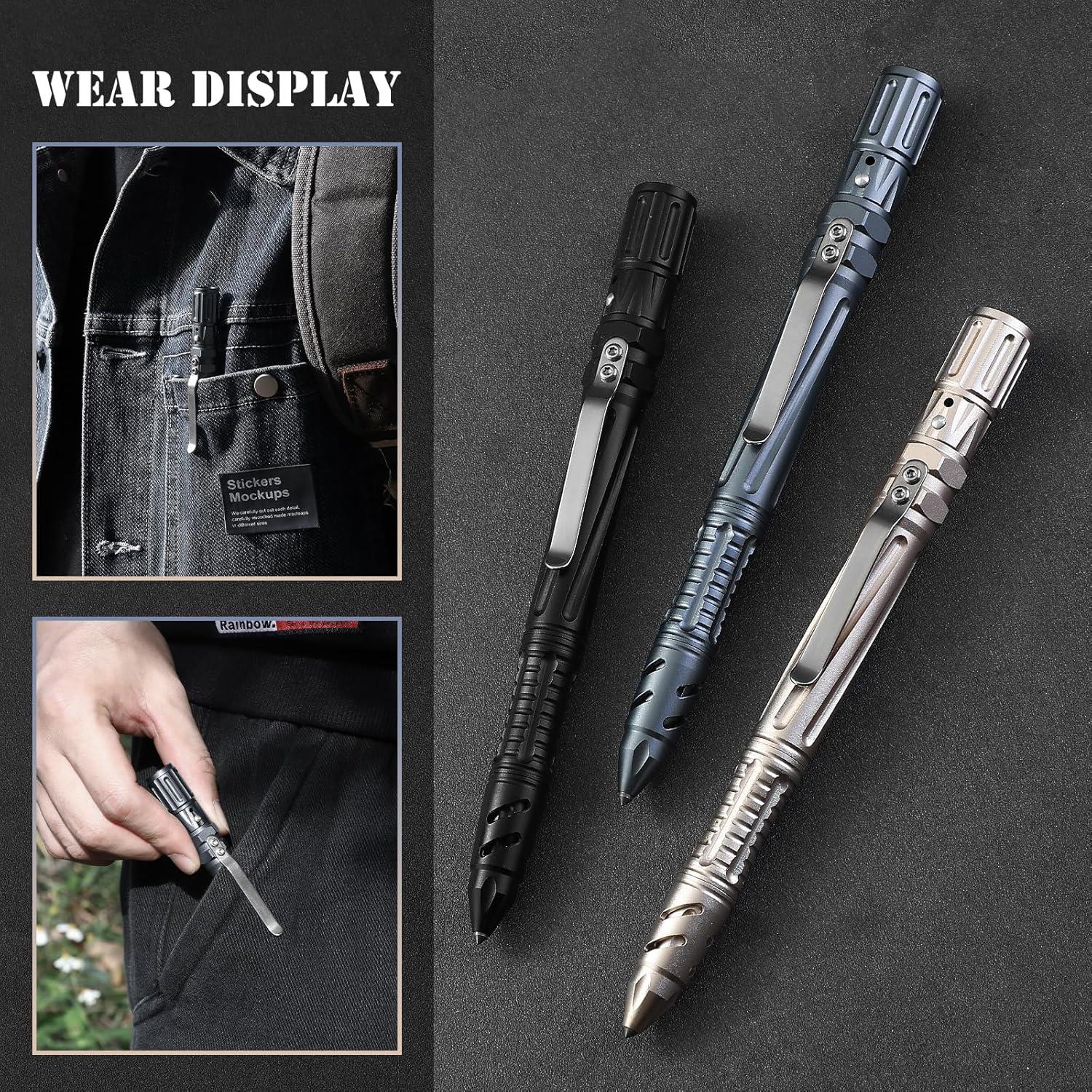 Bolígrafo Táctico Multi-Herramienta PATOISE Gris Verdoso