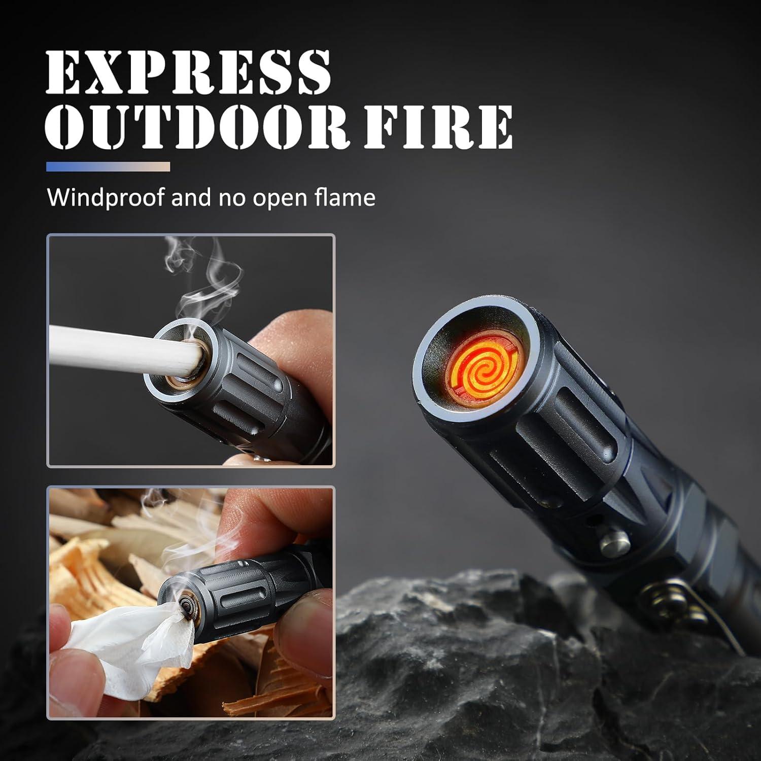 Bolígrafo Táctico Multi-Herramienta PATOISE Gris Verdoso