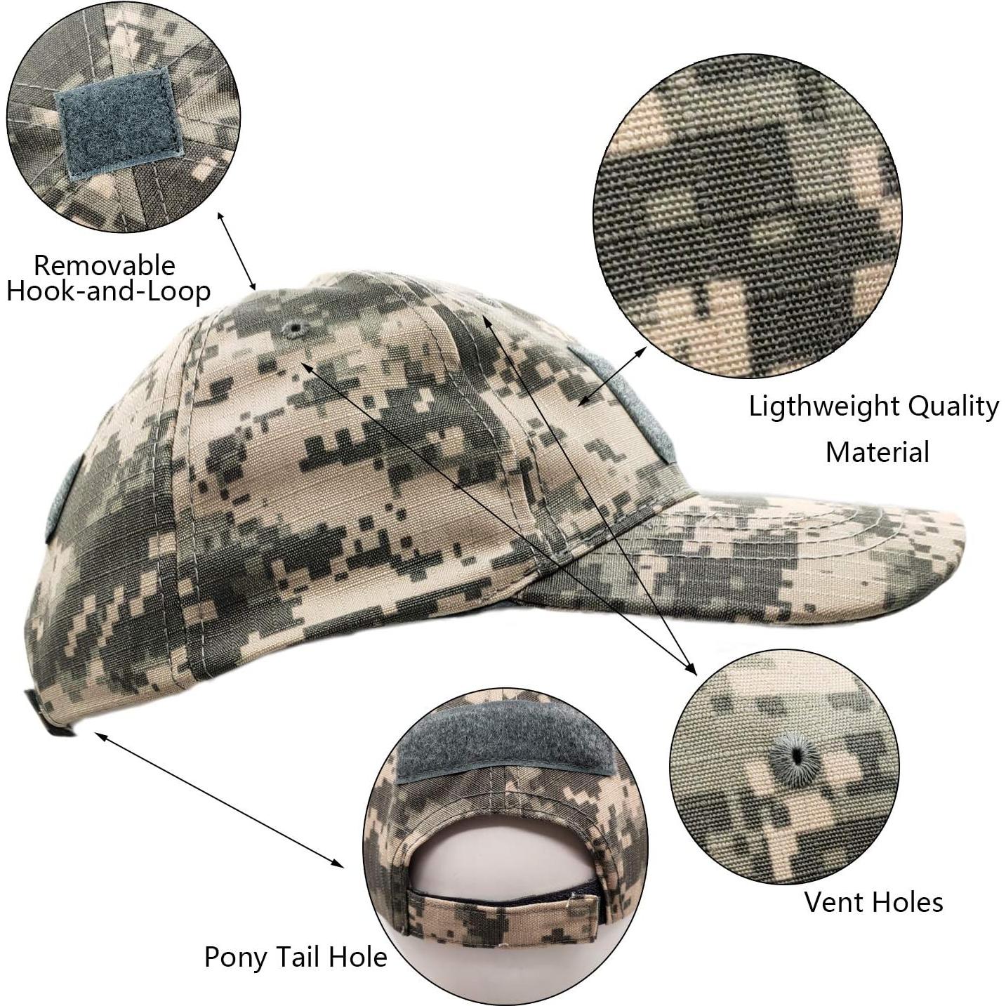 Conjunto Gorra Camo y Gaiter de Cuello UV Táctico Unisex