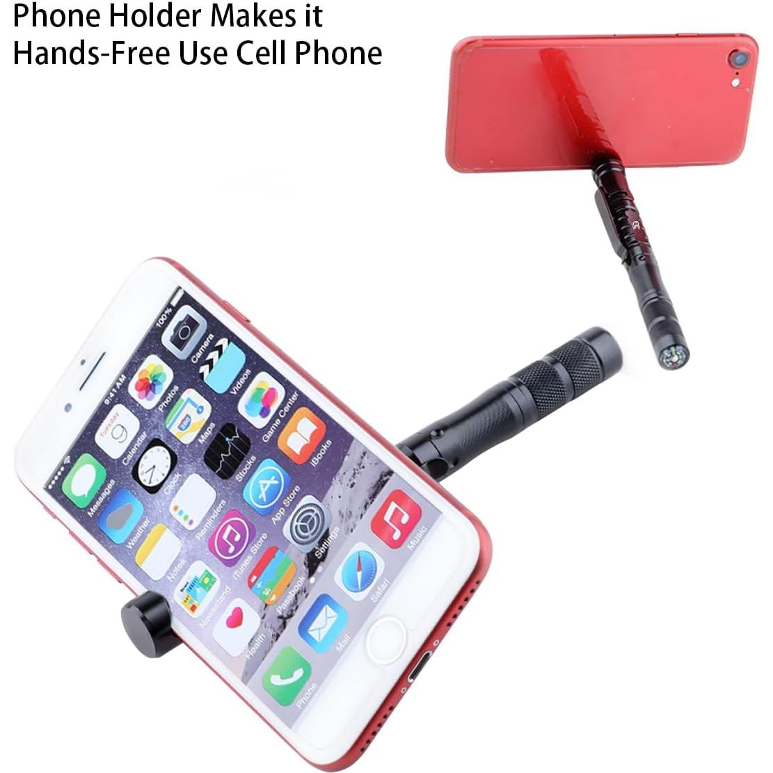 Bolígrafo Táctico 8 en 1 MCCC con Soporte para Teléfono