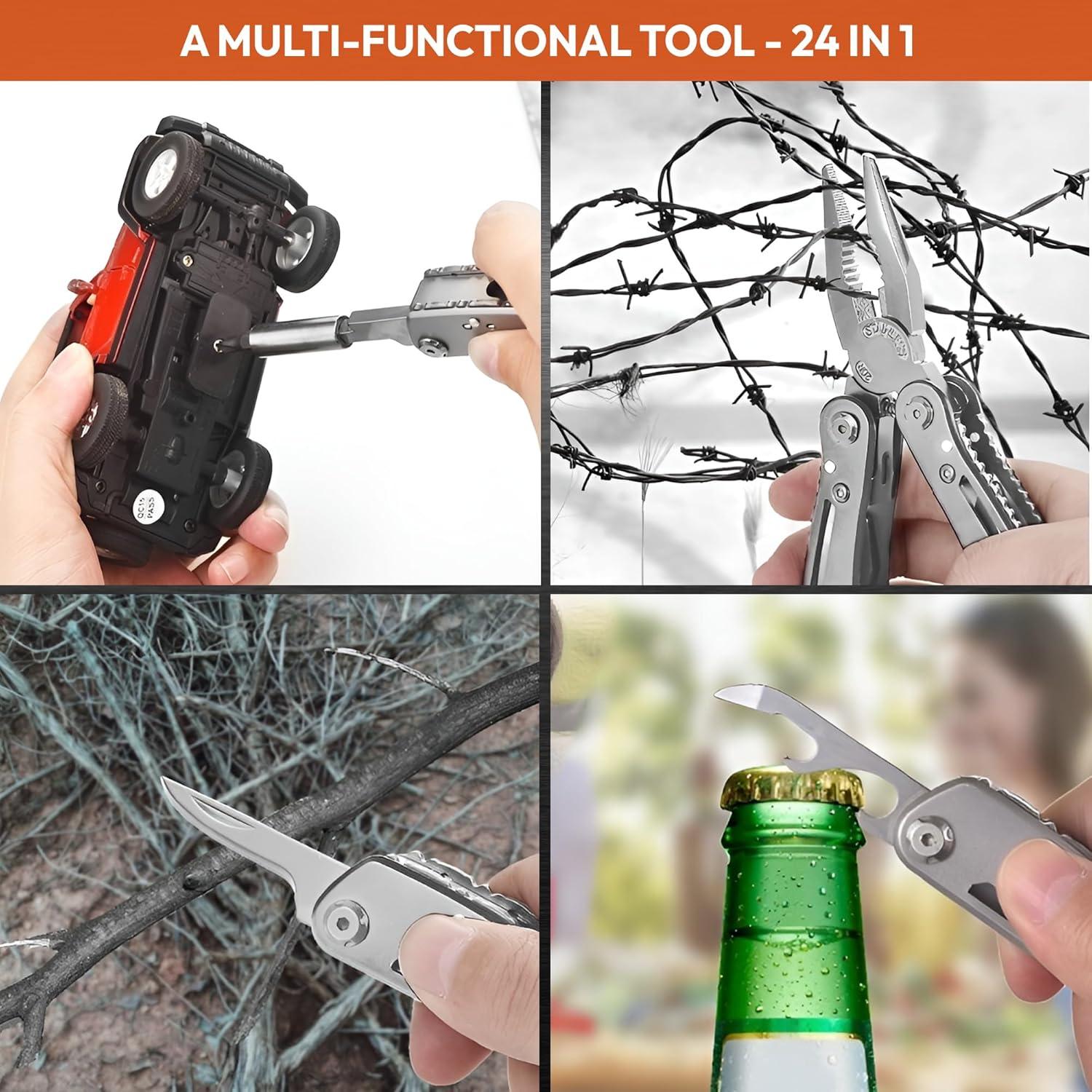 Multiherramienta 26 en 1 HVSun con Funda de Nailon