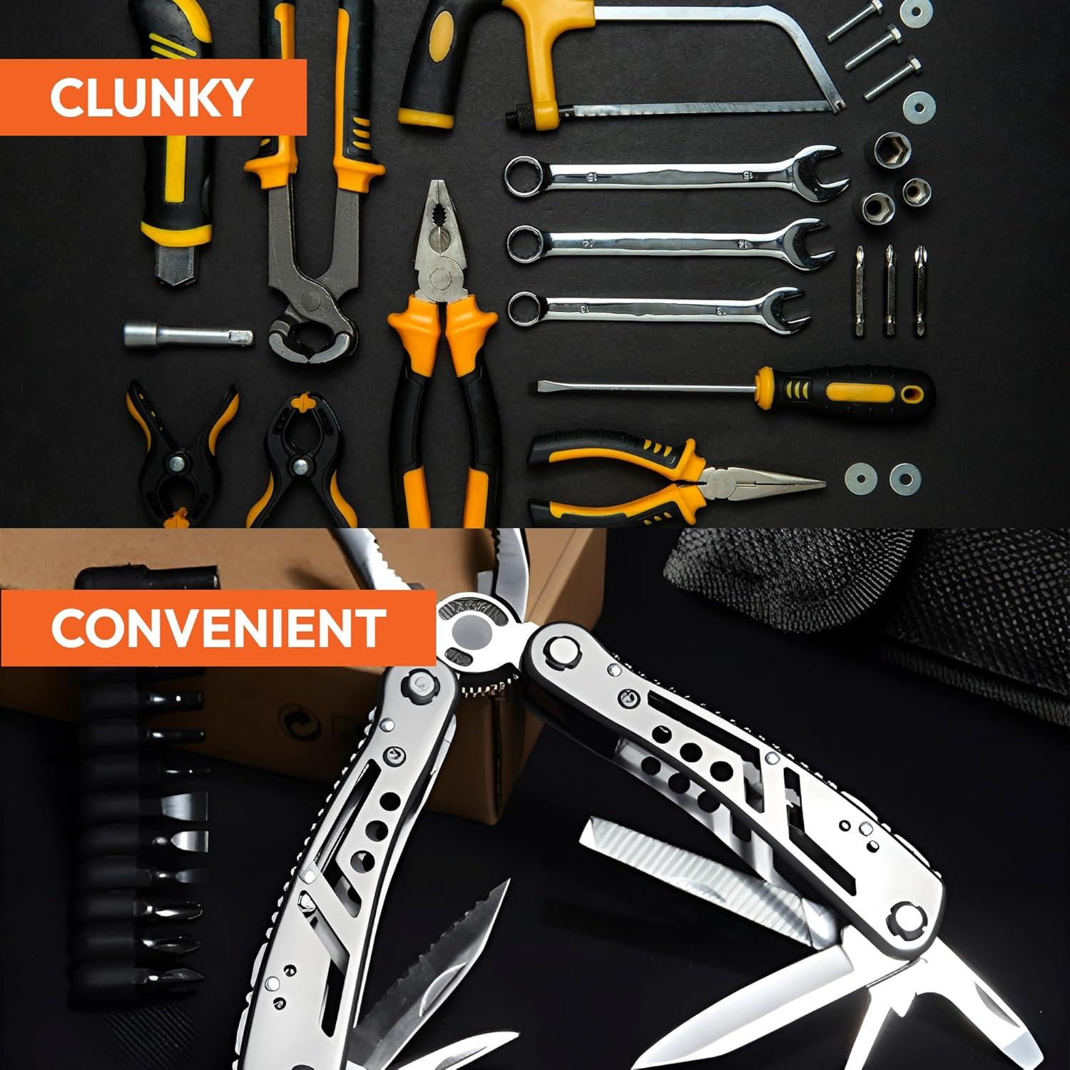 Multiherramienta 26 en 1 HVSun con Funda de Nailon