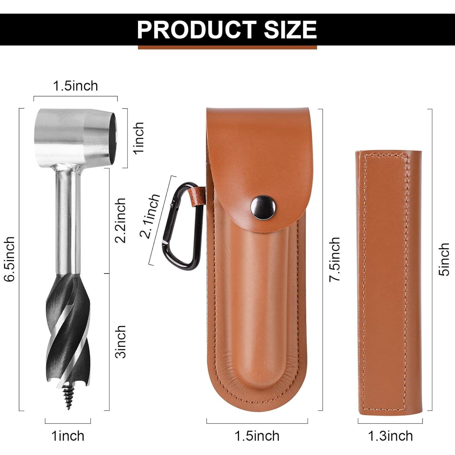 Llave de Agujero Manual Miuwauer Scotch Eye 289g Supervivencia