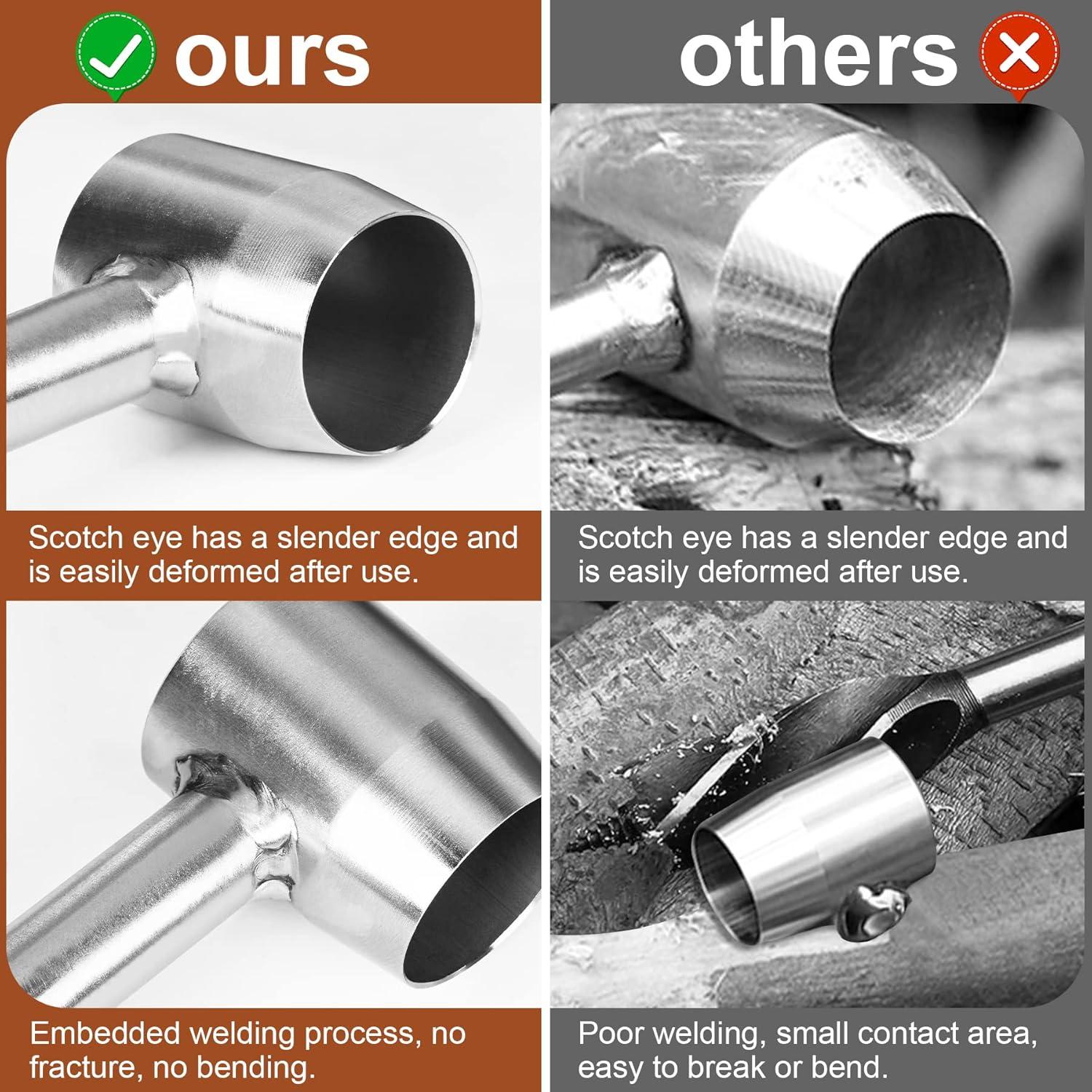 Llave de Agujero Manual Miuwauer Scotch Eye 289g Supervivencia