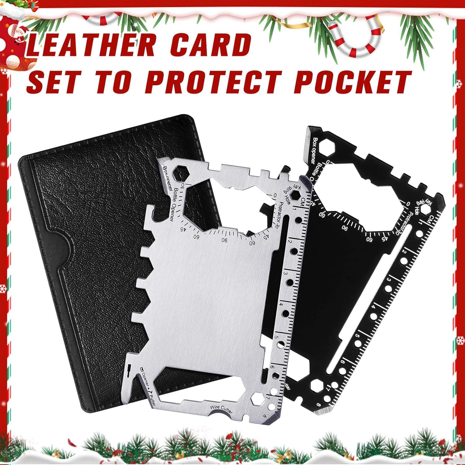 Cholemy 12 Pcs Multiherramienta de Acero Inoxidable 46 en 1