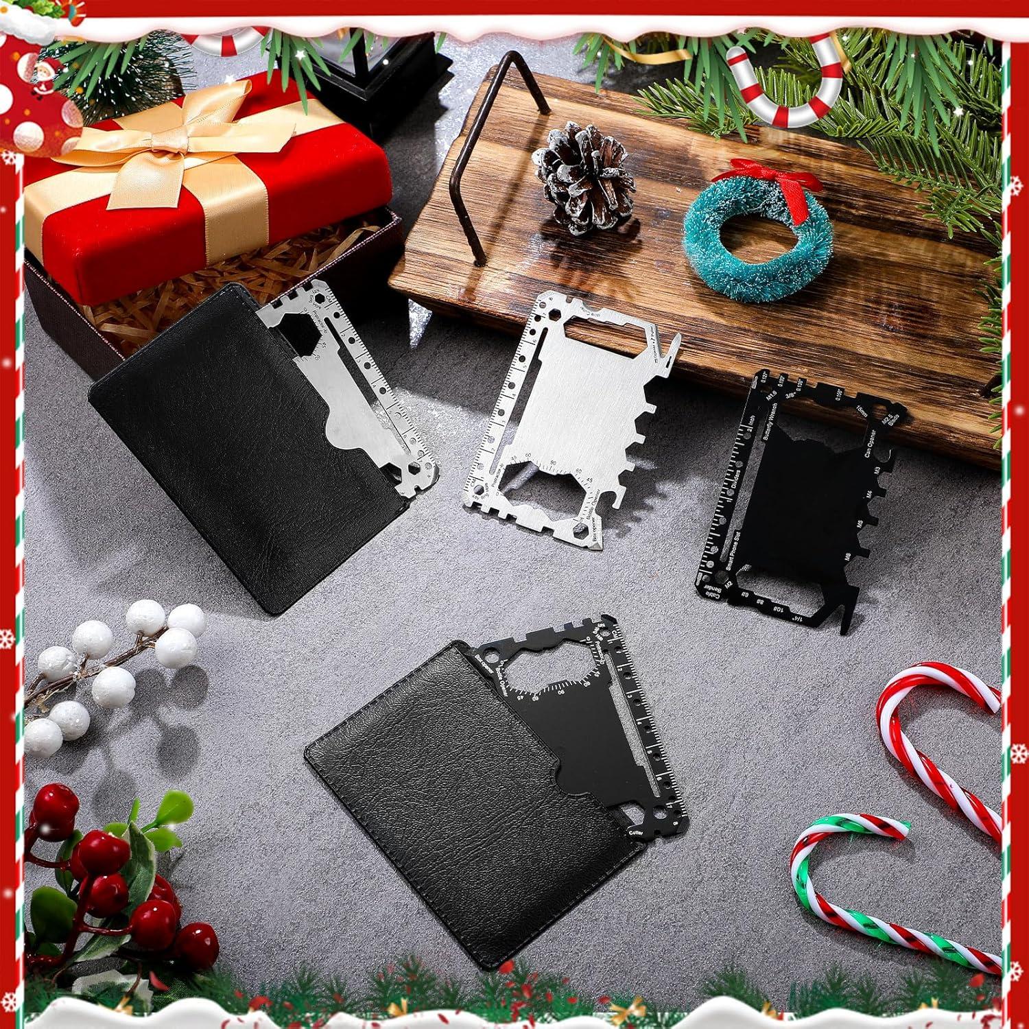 Cholemy 12 Pcs Multiherramienta de Acero Inoxidable 46 en 1