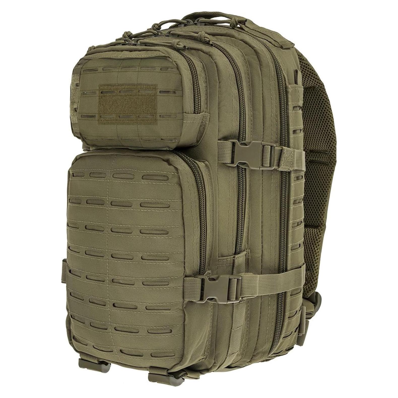 Mochila Táctica Militar 35L Verde Resistente al Agua MOLLE
