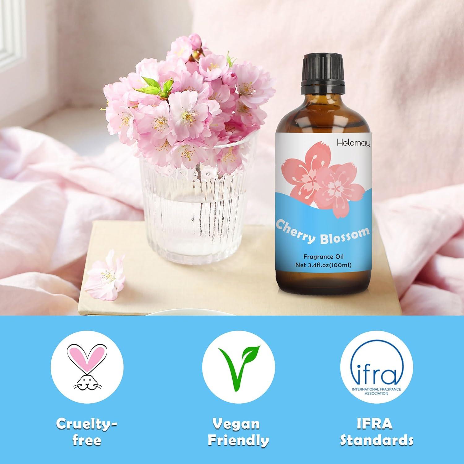 Aceite de fragancia Holamay 100ml Flor de Cerezo Aromaterapia