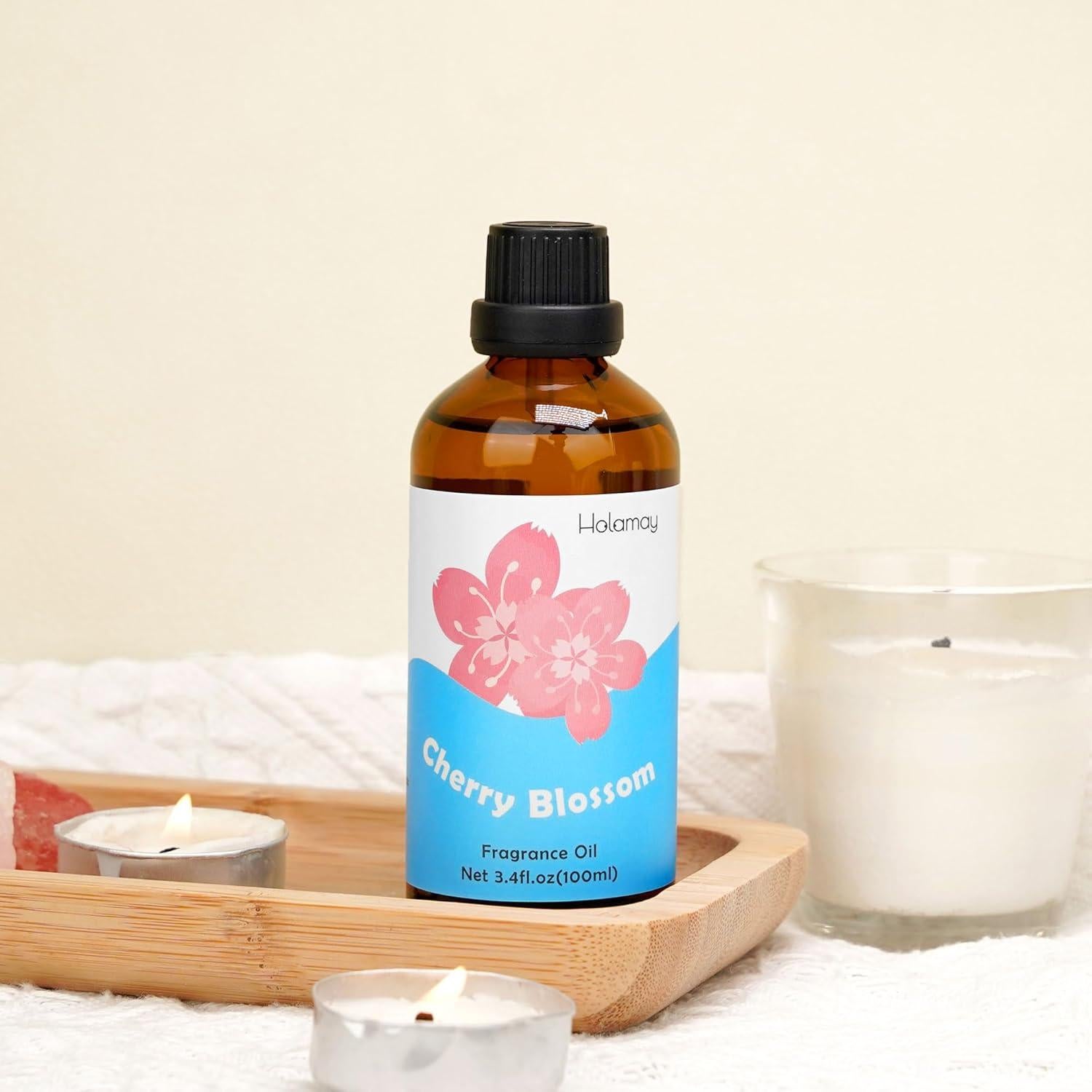 Aceite de fragancia Holamay 100ml Flor de Cerezo Aromaterapia
