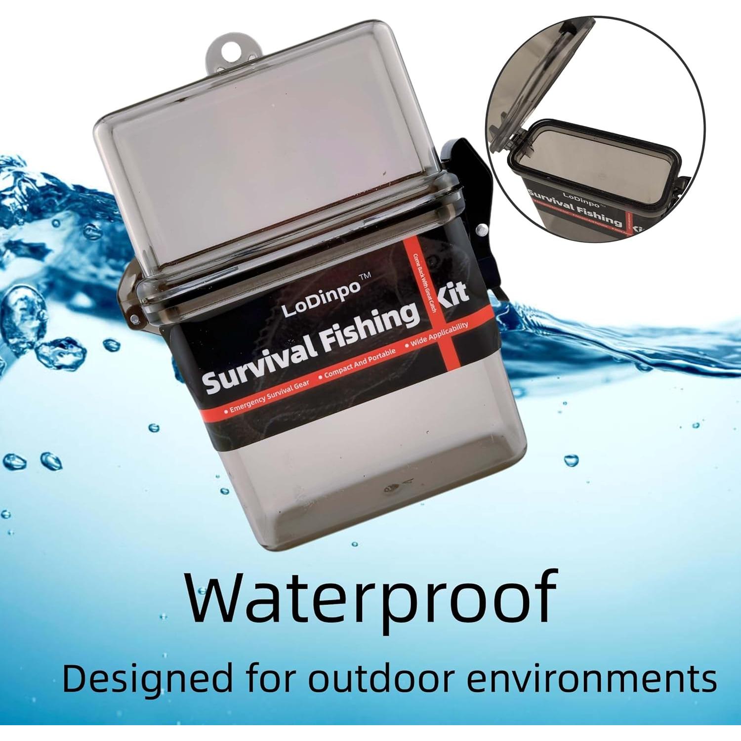 Kit de Pesca de Emergencia Mini LoDinpo - 100 Piezas