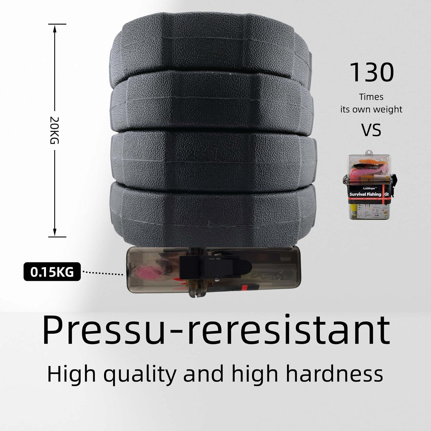 Kit de Pesca de Emergencia Mini LoDinpo - 100 Piezas