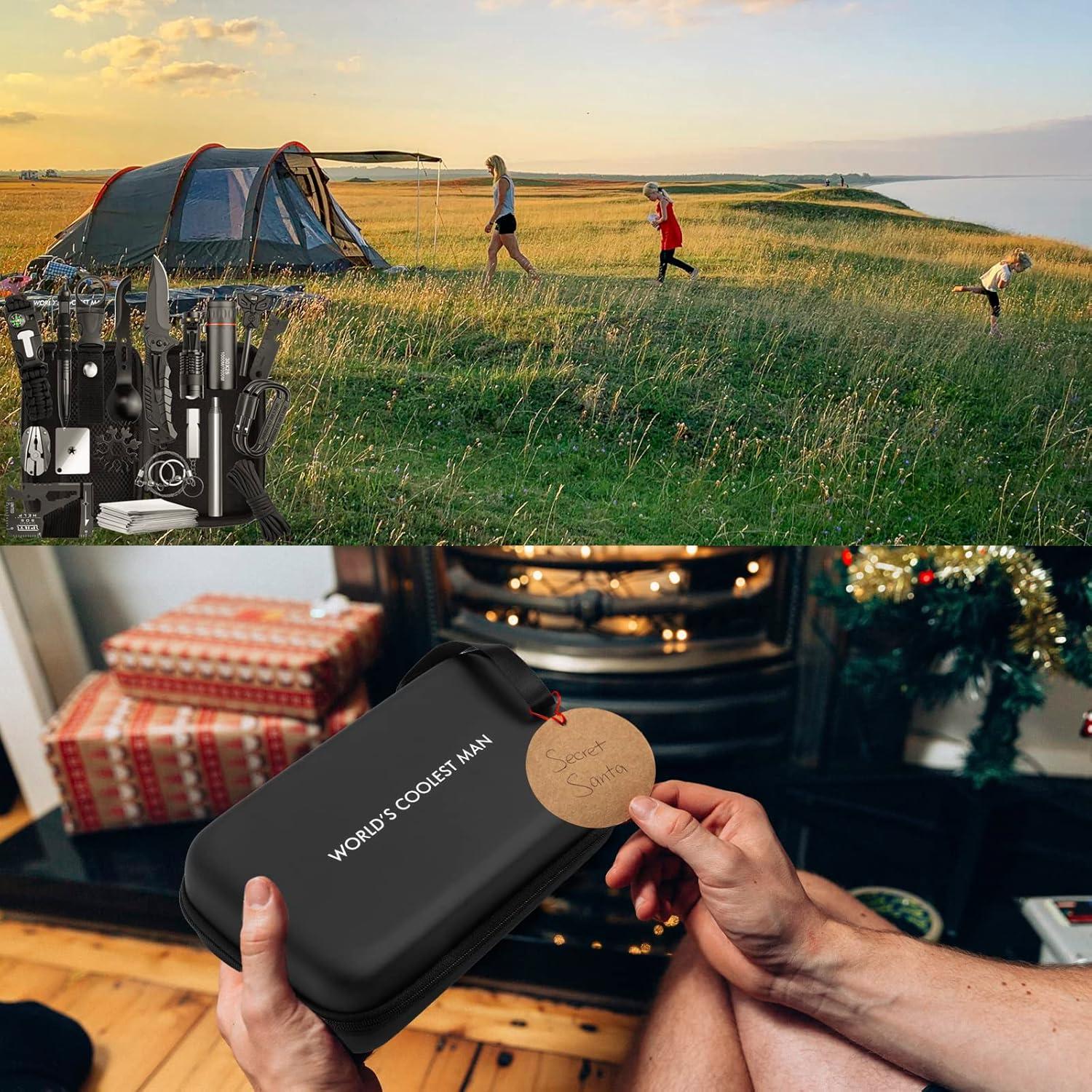 Kit de Supervivencia 34 en 1 LANKAMO para Camping y Aventura