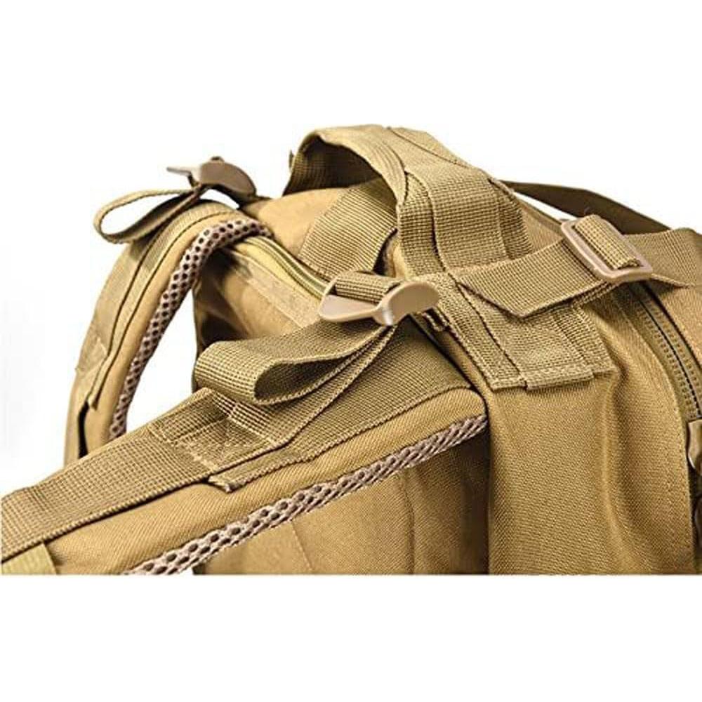 Mochila táctica militar Reebow Gear 34L Molle marrón