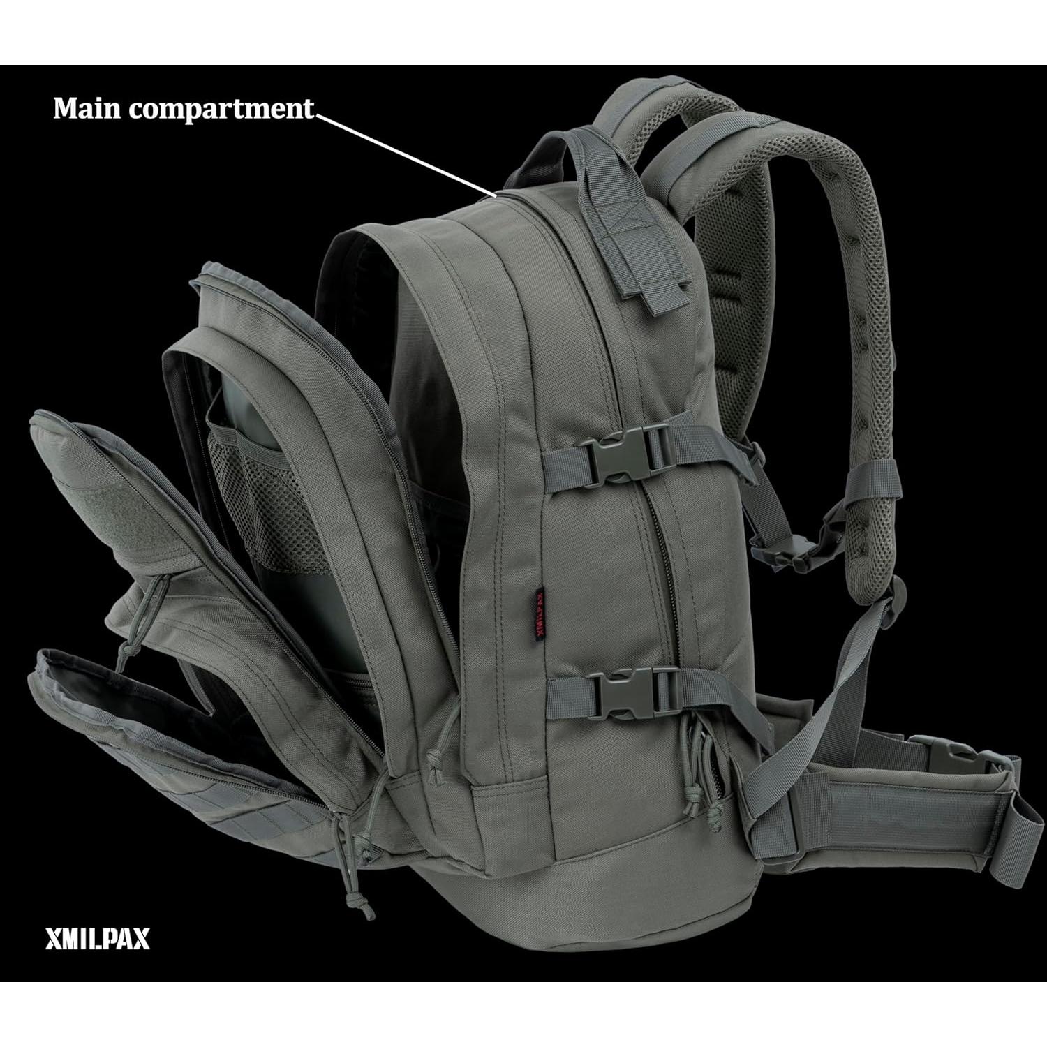 Mochila Táctica EDC MOLLE 22L para Senderismo y Camping
