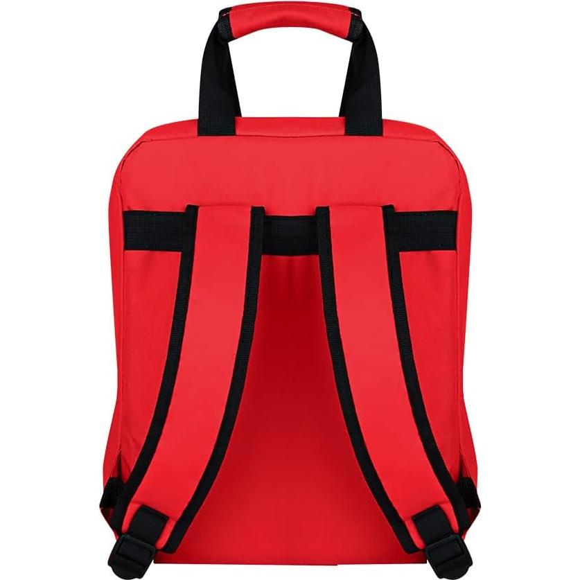 Mochila de Primeros Auxilios Roja JIPEMTRA 35x25x20cm Vacía