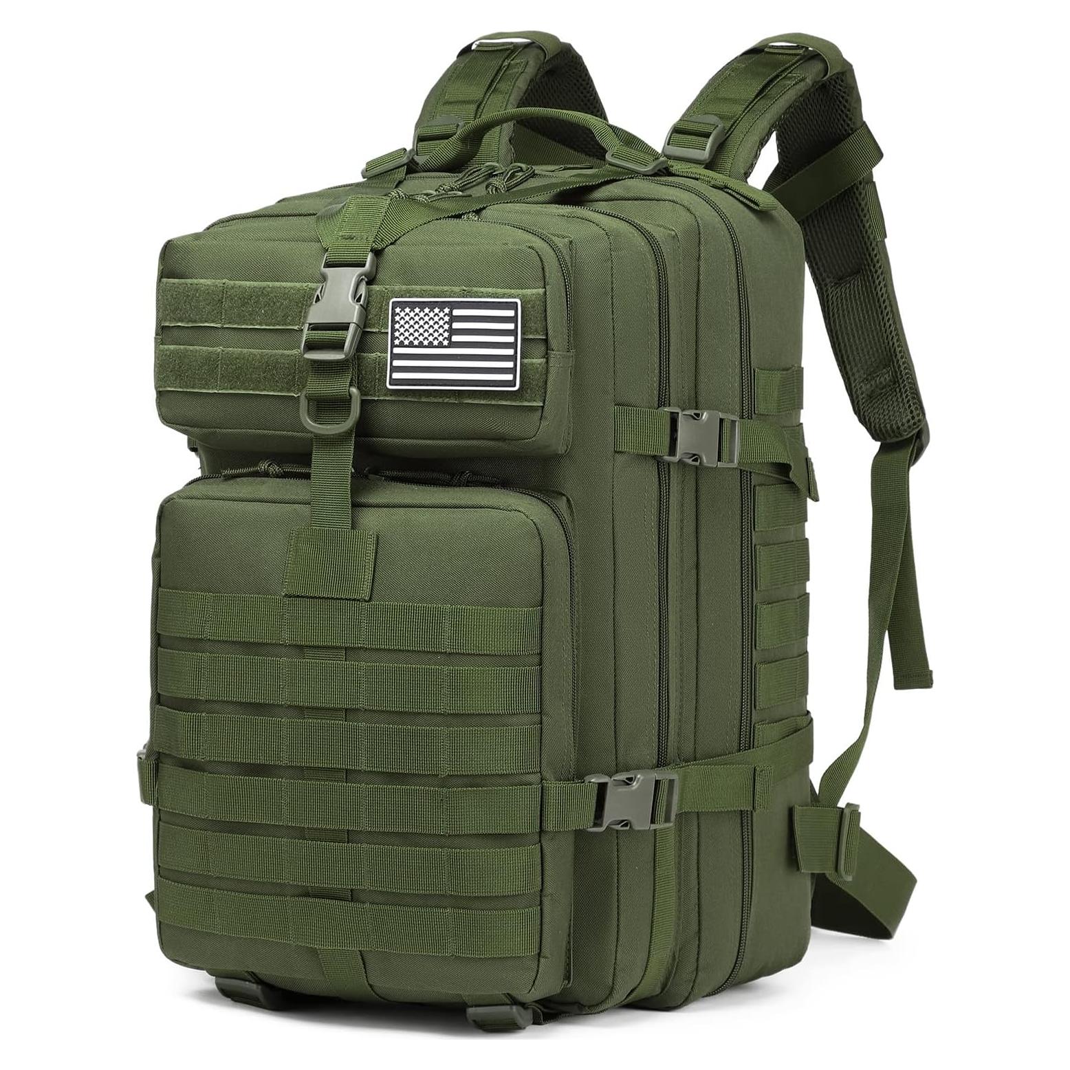 Mochila Táctica Militar ATBP Molle 45 Litros Verde Ejército