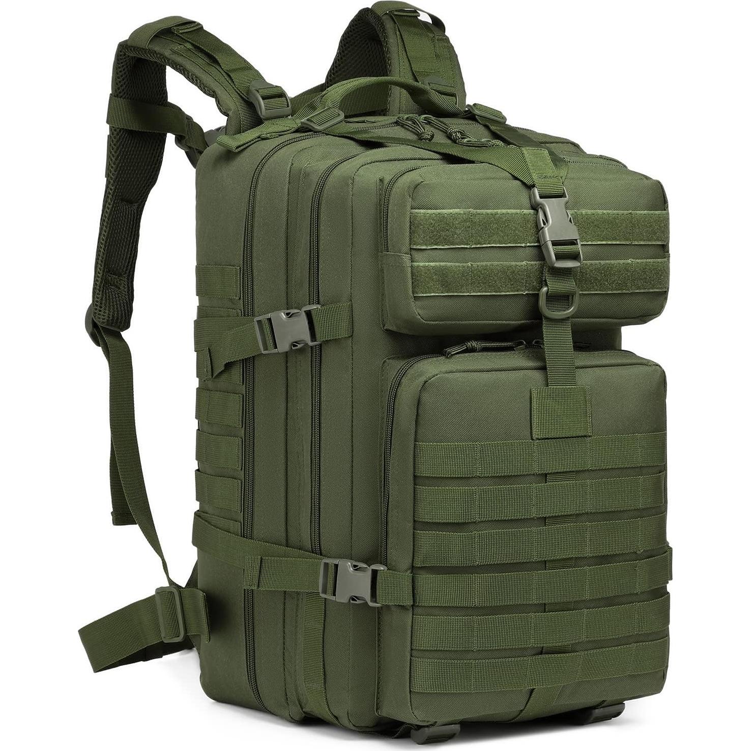 Mochila Táctica Militar ATBP Molle 45 Litros Verde Ejército