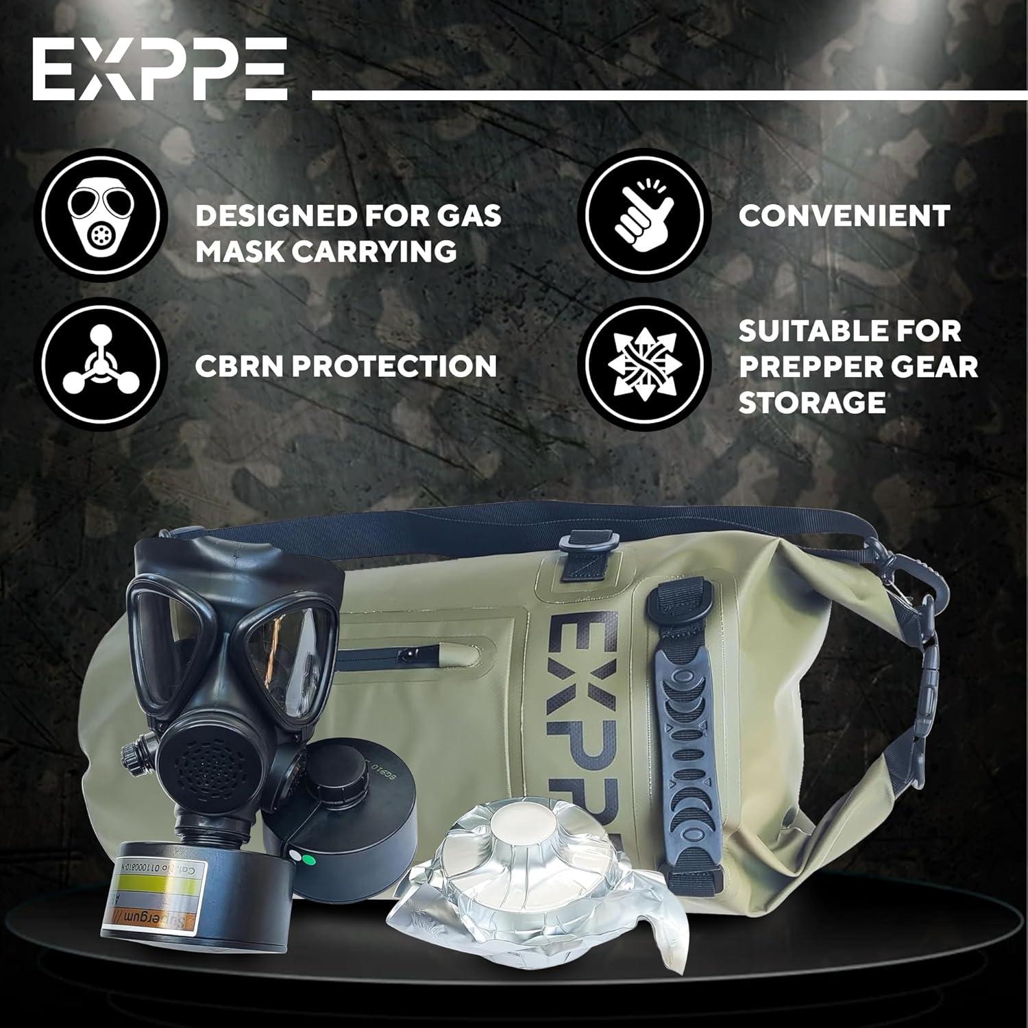 Bolsa Seco M15 EXPPE 20L Grado Militar para Supervivencia