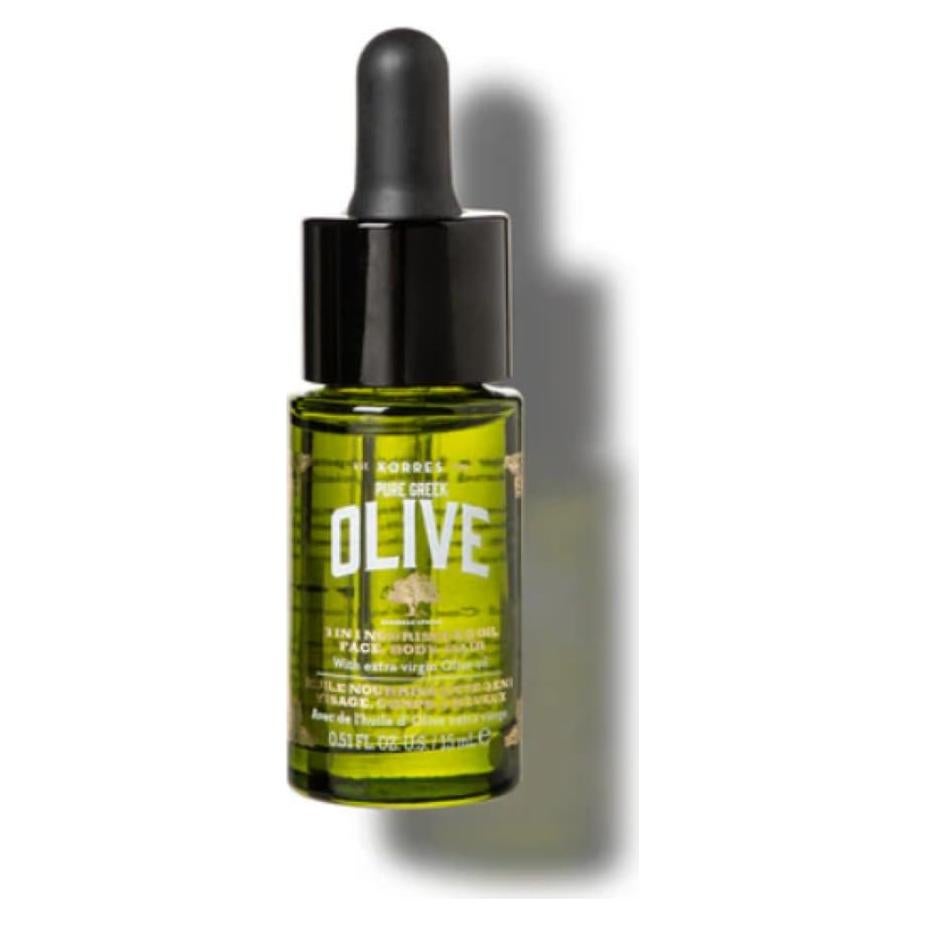 KORRES Aceite Puro Griego de Oliva 3-en-1 15ML Hidratante