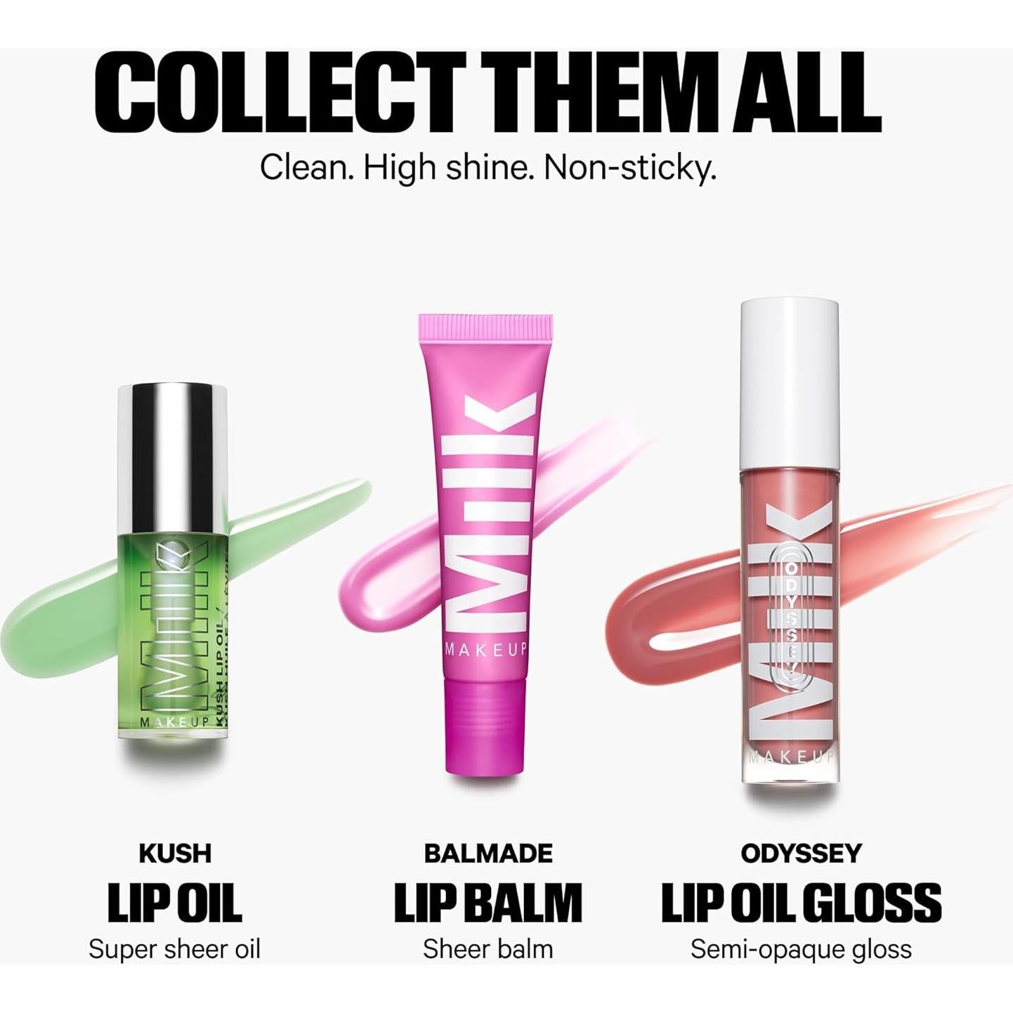 Bálsamo Labial Electrolyte Milk Makeup - Hidratante Brillo Claro