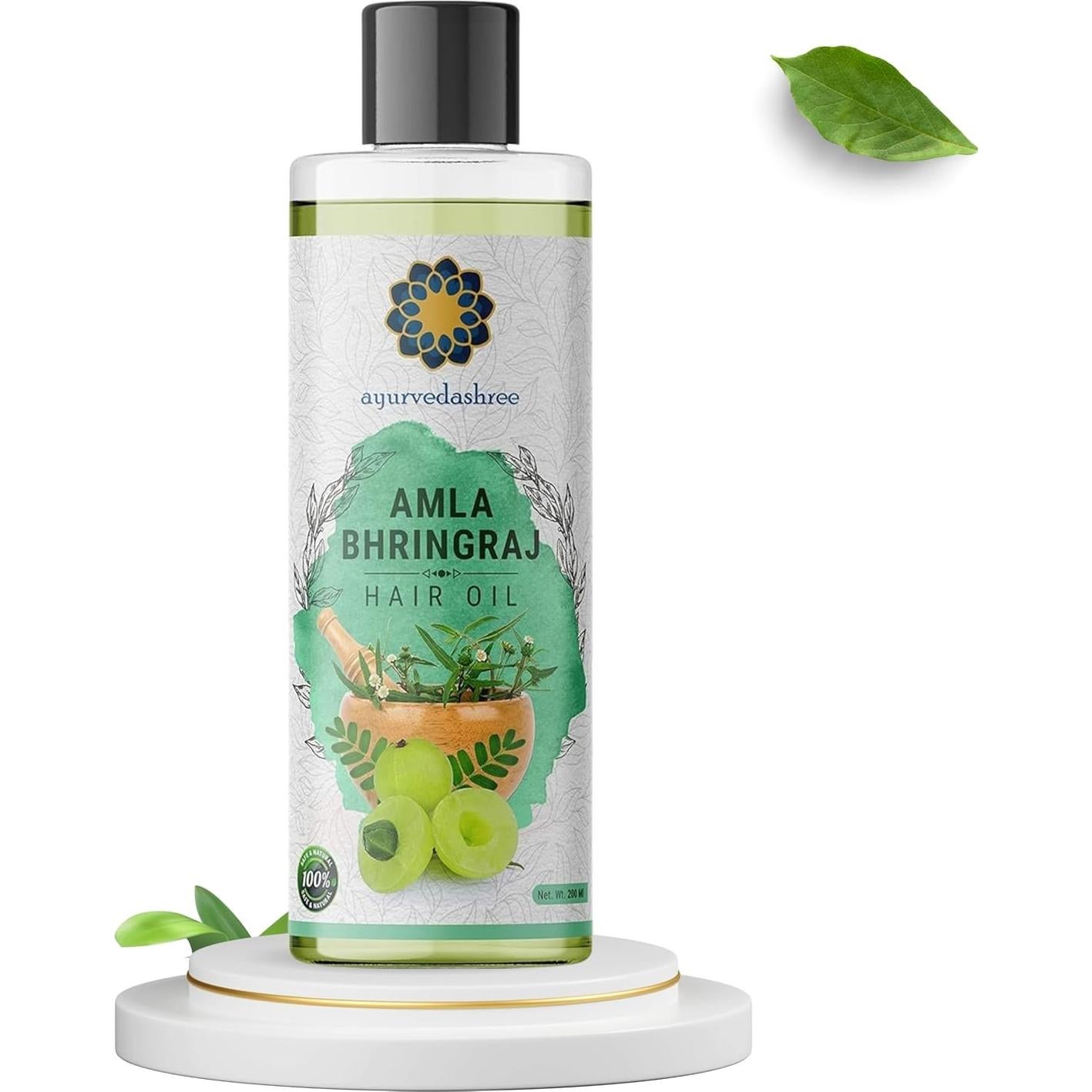 Aceite para el Cabello Amla Bhringraj 200 ml - A-ART Natura Care