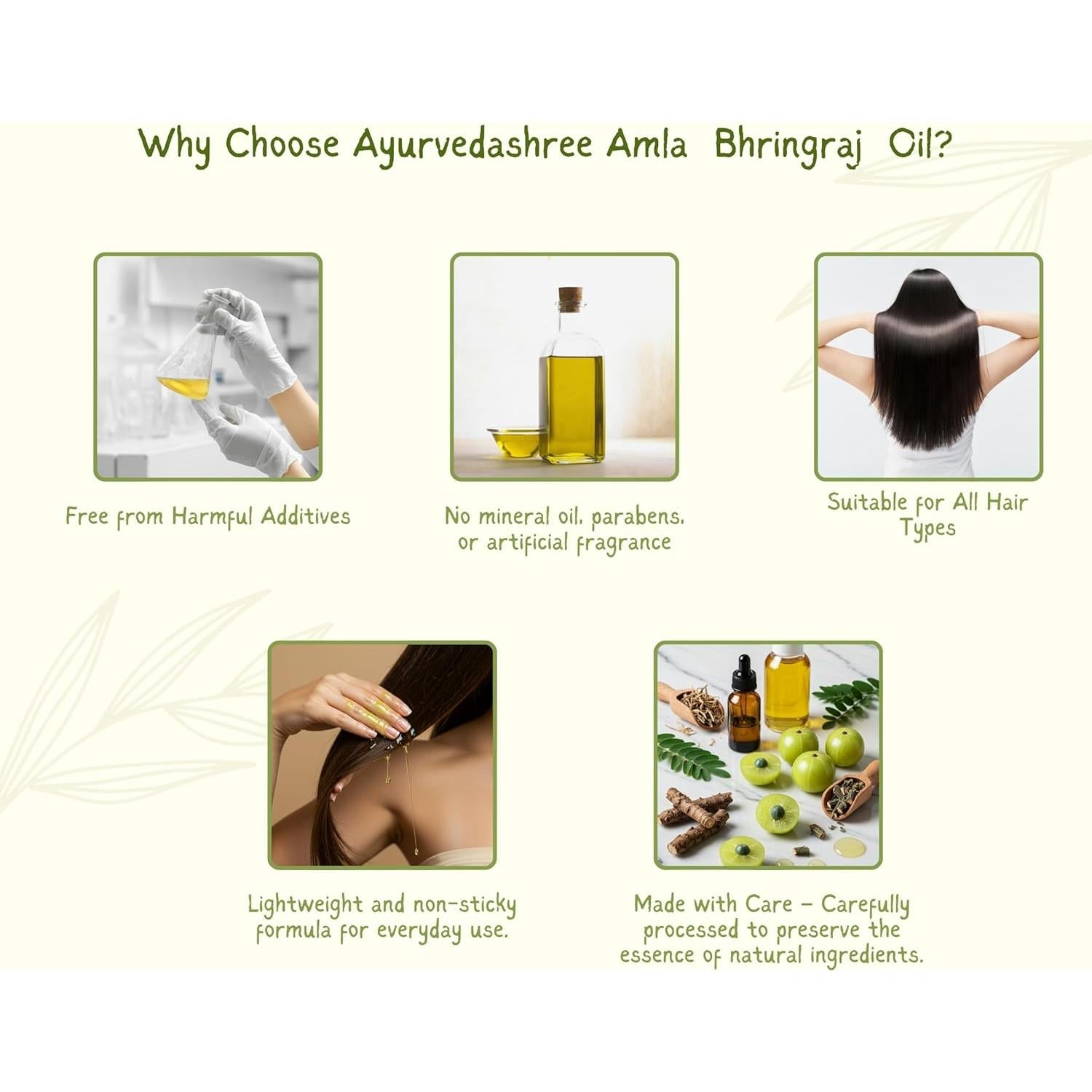 Aceite para el Cabello Amla Bhringraj 200 ml - A-ART Natura Care