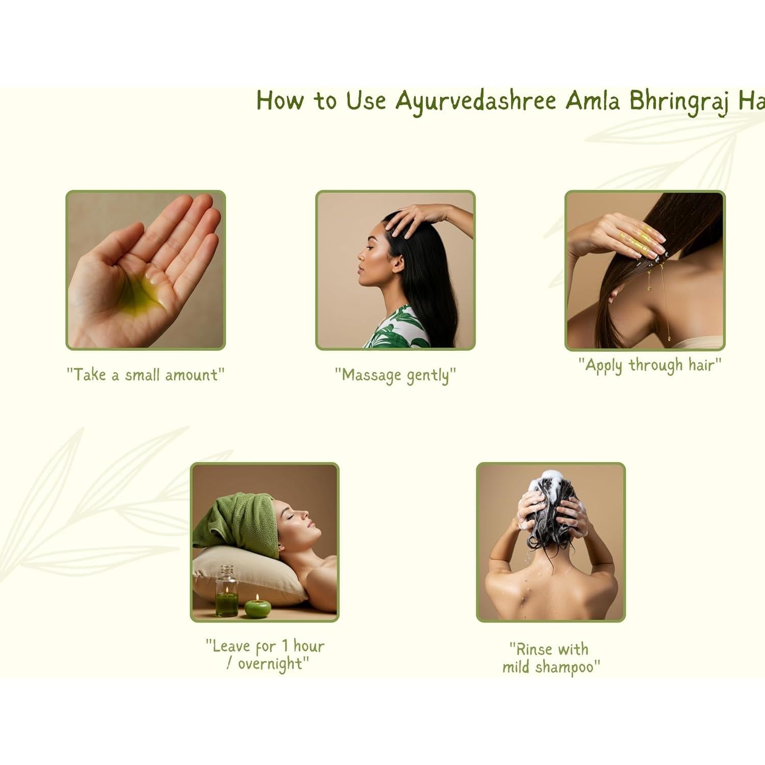 Aceite para el Cabello Amla Bhringraj 200 ml - A-ART Natura Care