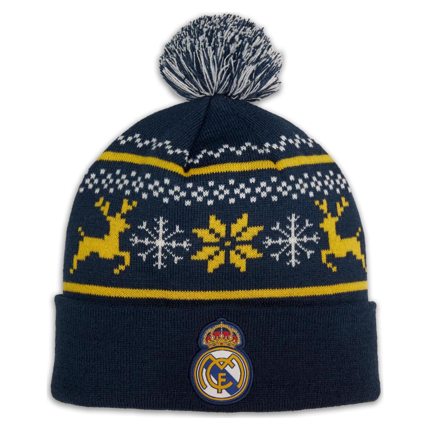 Gorro Unisex Adulto Real Madrid CF - Acrílico, Talla Única