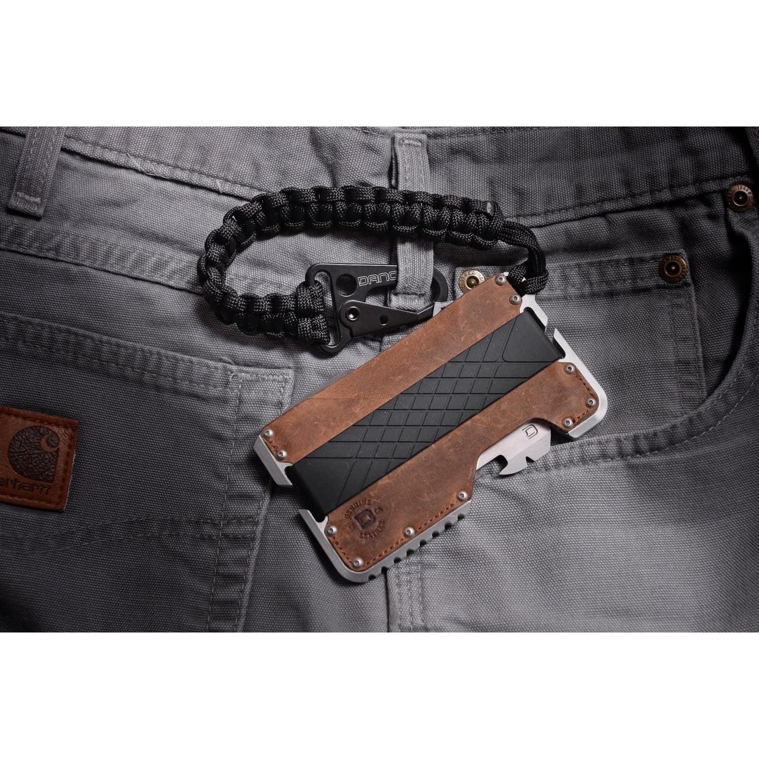 Dango EDC Tether Paracord 550 - 15.24 cm Tejido, 3.05 m Desenrollado