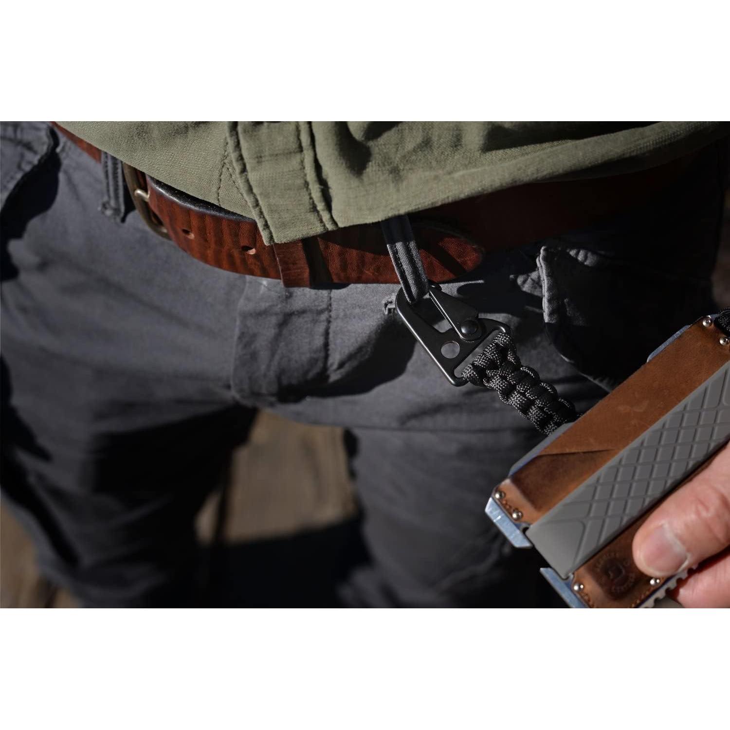 Dango EDC Tether Paracord 550 - 15.24 cm Tejido, 3.05 m Desenrollado