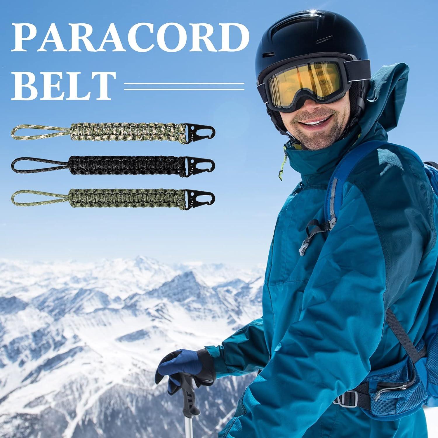 Llavero Paracord Tejido Cobra 550 Shappy 3 Pcs 23 cm