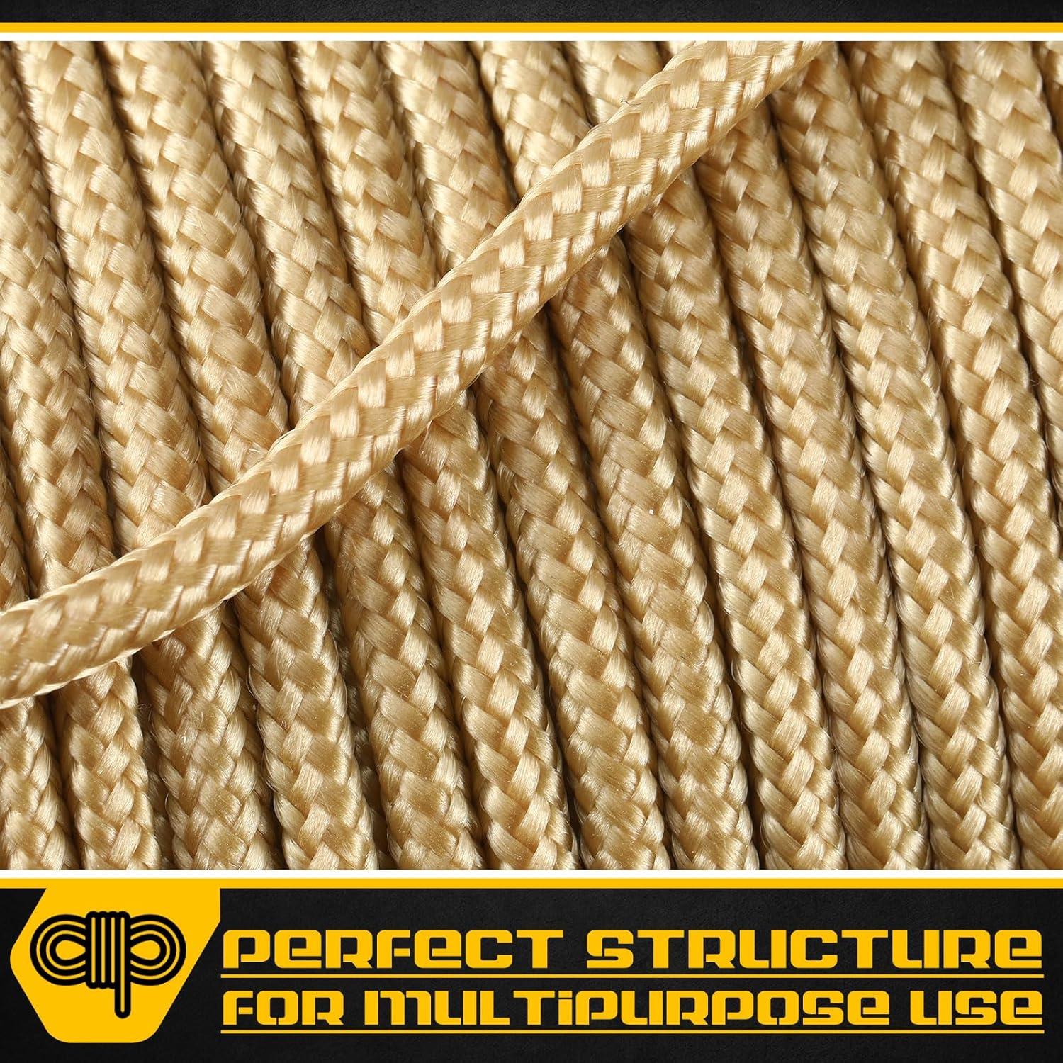 Cuerda Paracord 10 Hilos 30m GliCraft 650kg Nylon 10 Colores