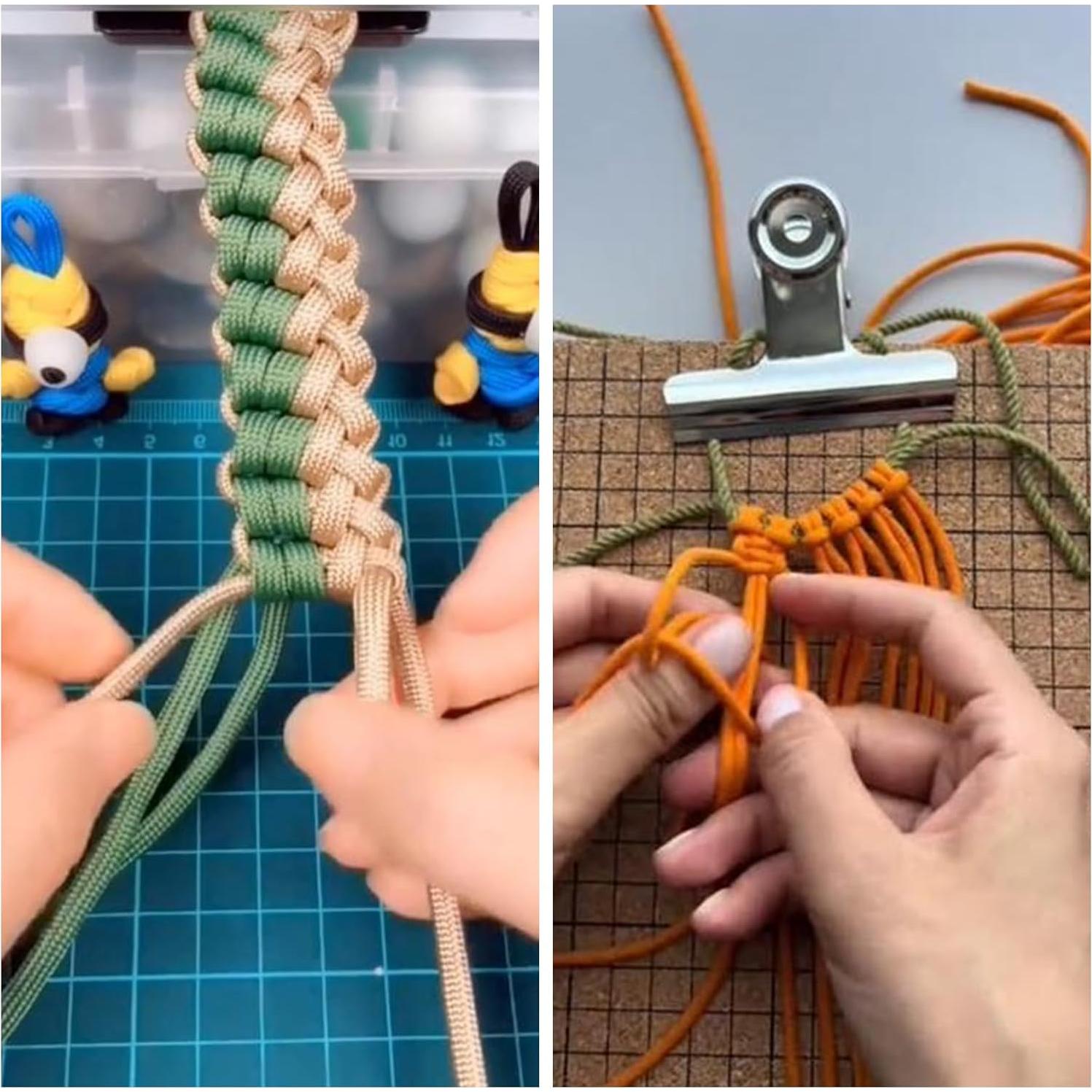 Cuerda de Nylon Paracord TOWSWELL 15.24m 4mm Blanca